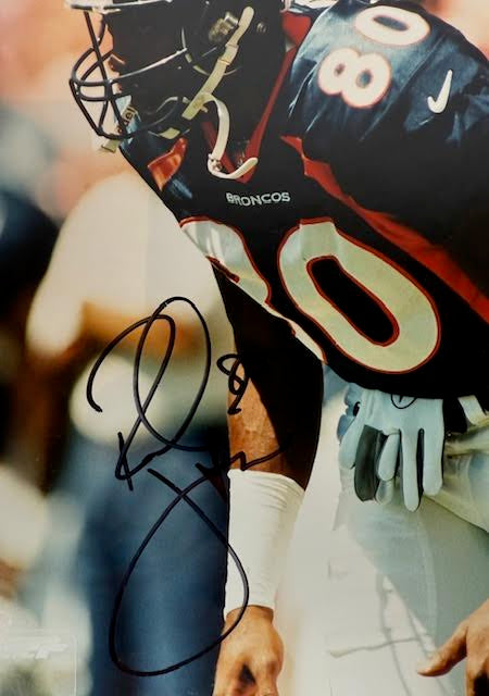 Rod Smith Autographed Denver Broncos 8x10 Photo BAS COA - Latitude Sports Marketing