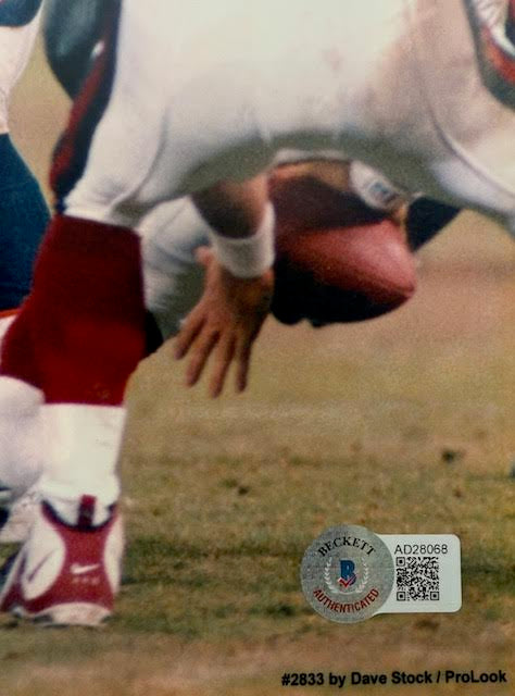 Bill Romanowski Autographed Denver Broncos 8x10 Photo JSA COA