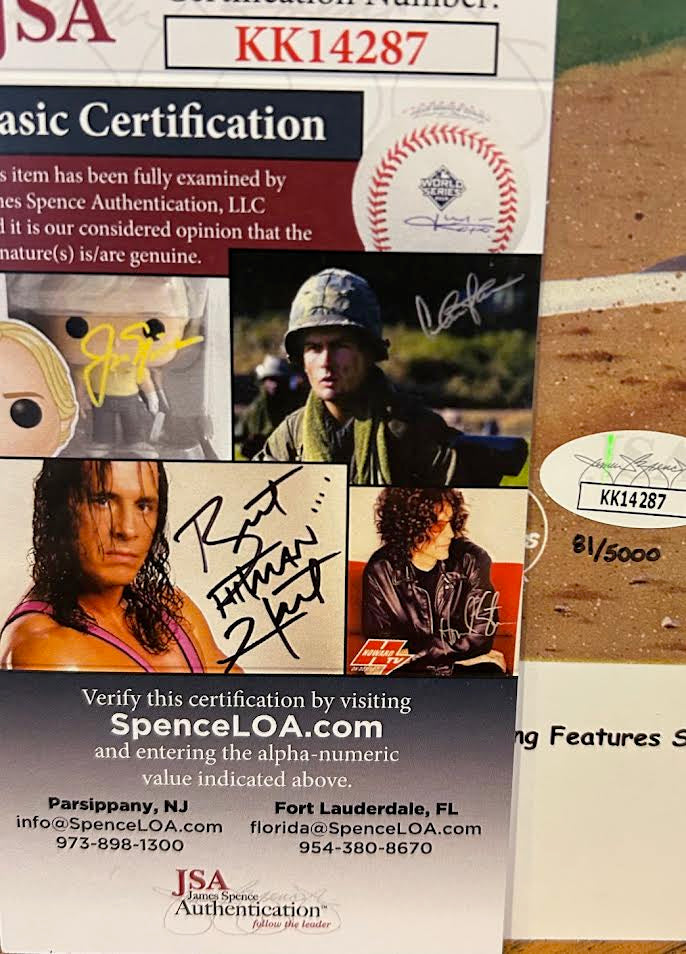 Tom Seaver Autographed/Inscribed "The Fanchise" Popeye/Mets Print JSA COA