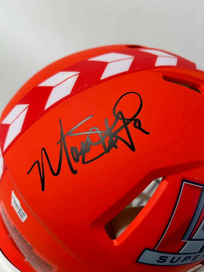 Matthew Stafford Autographed Super Bowl LVI Pro Helmet Fanatics COA