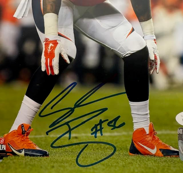 Shane Ray Autographed Denver Broncos 8x10 Photo JSA COA - Latitude Sports Marketing