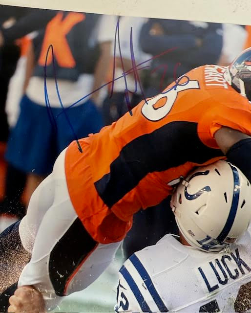 Darian Stewart Autographed Denver Broncos 8x10 Photo JSA COA - Latitude Sports Marketing