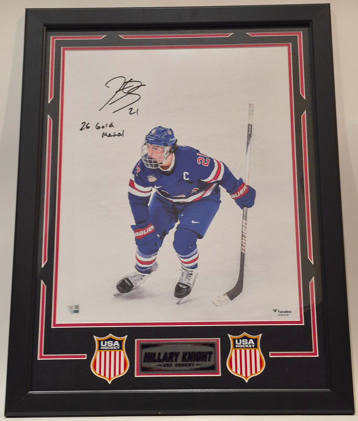 Hillary Knight Autographed 16inx20in Photo Framed – Fanatics Authenticated