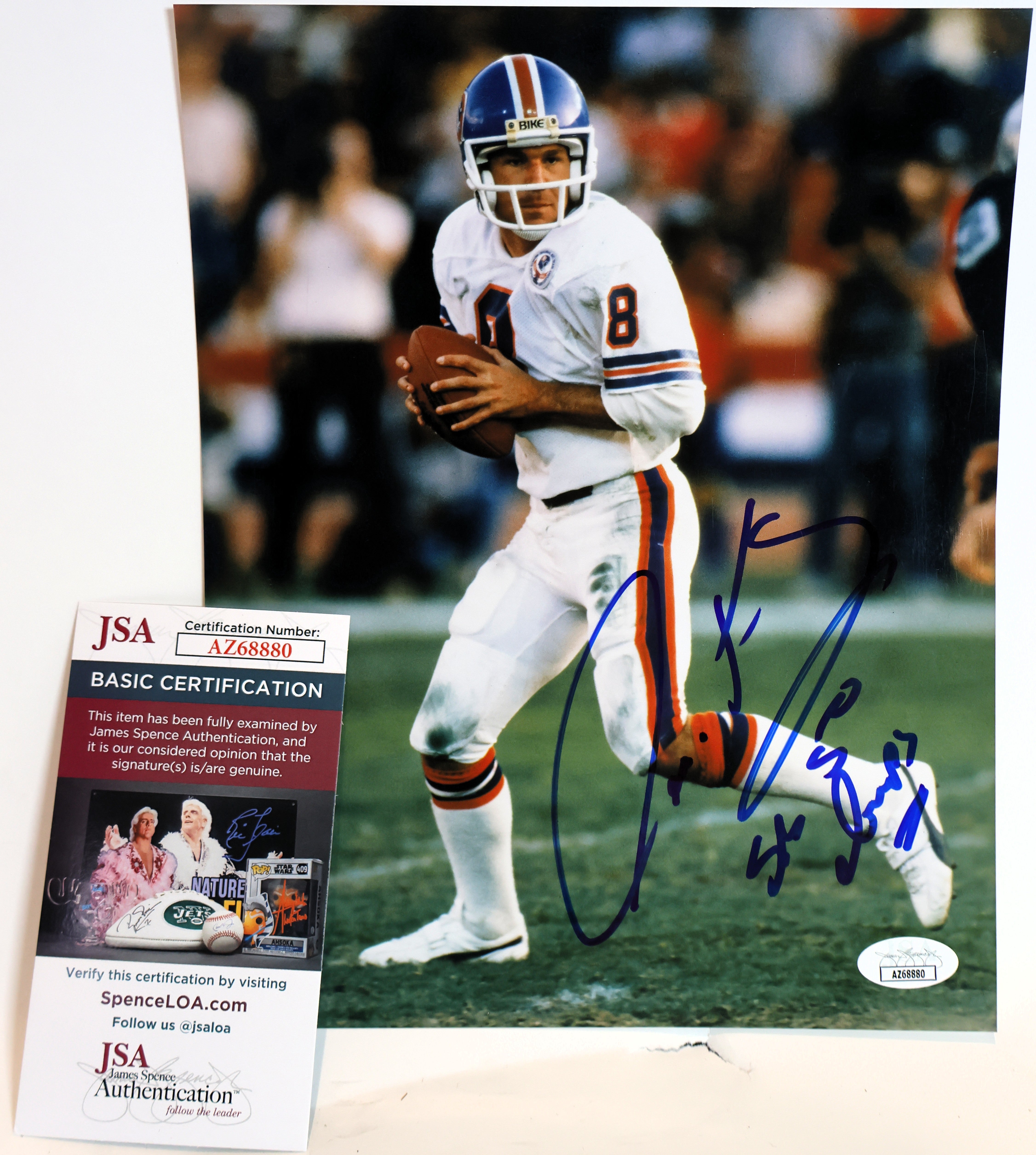 Gary Kubiak Autographed 8x10 Photograph Inscribed "SB Champs" (James Spence COA)