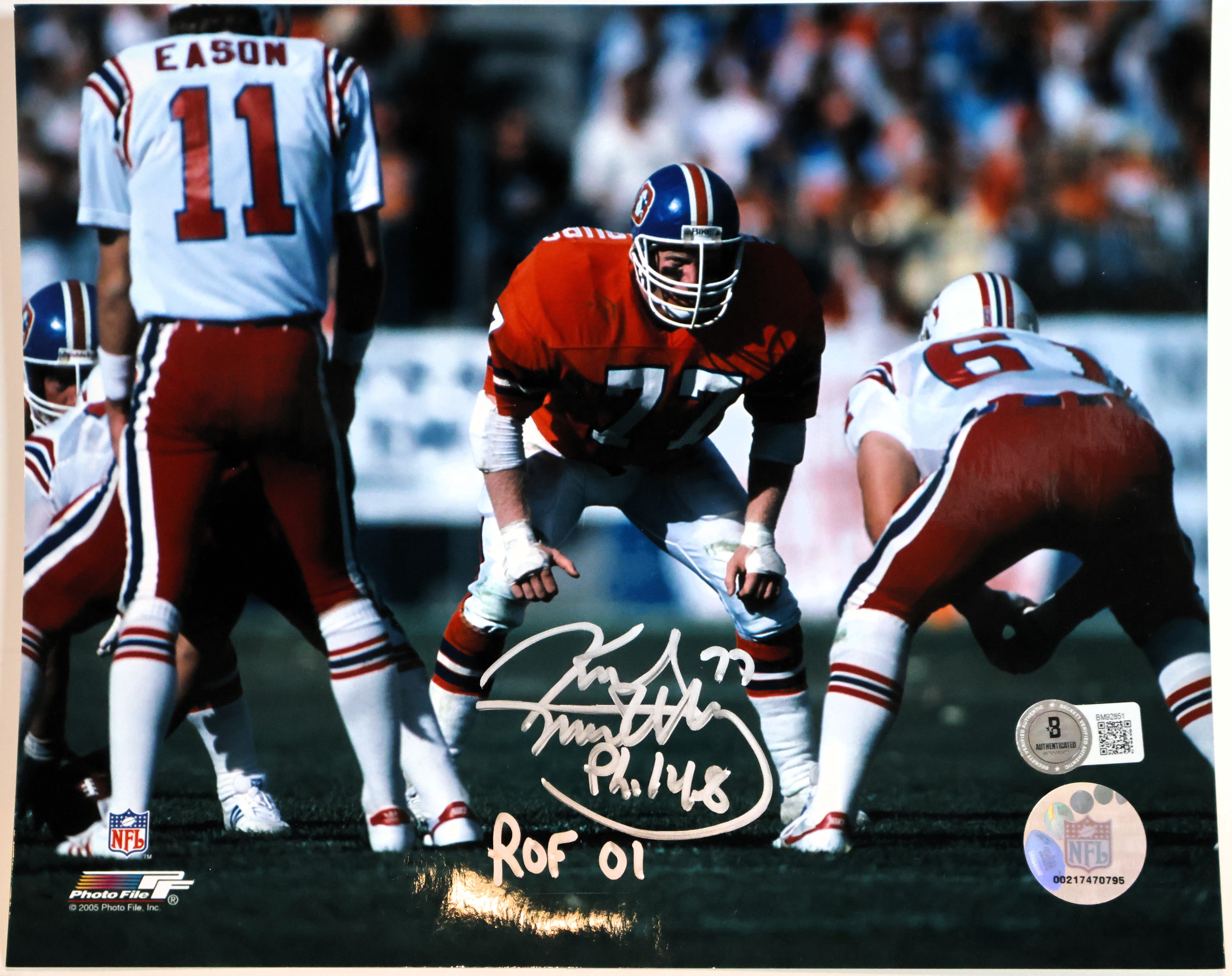 Karl Mecklenburg Autographed 8x10 Photograph (Beckett COA)