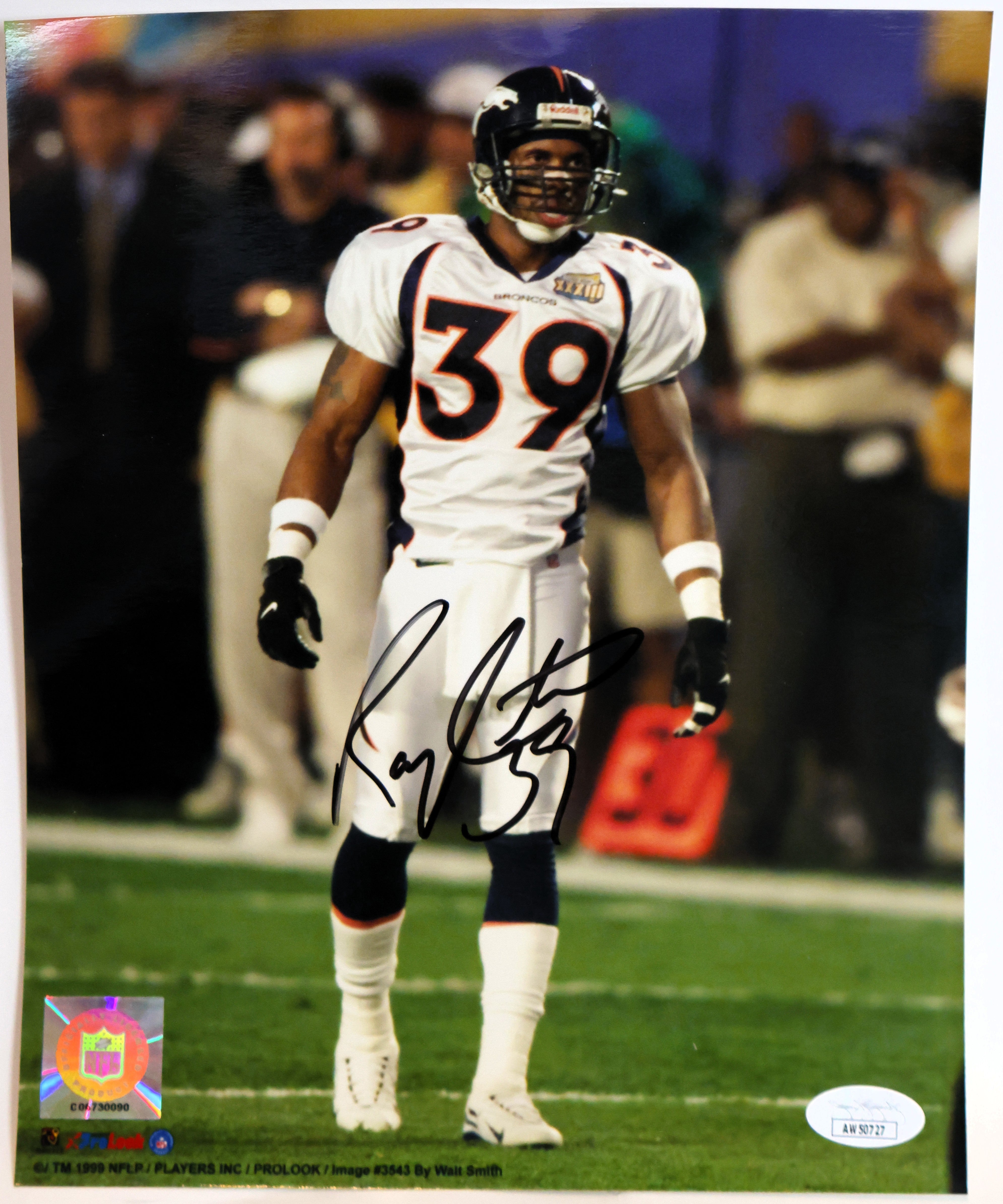 Ray Crockett Autographed 8x10 Photograph (James Spence COA)