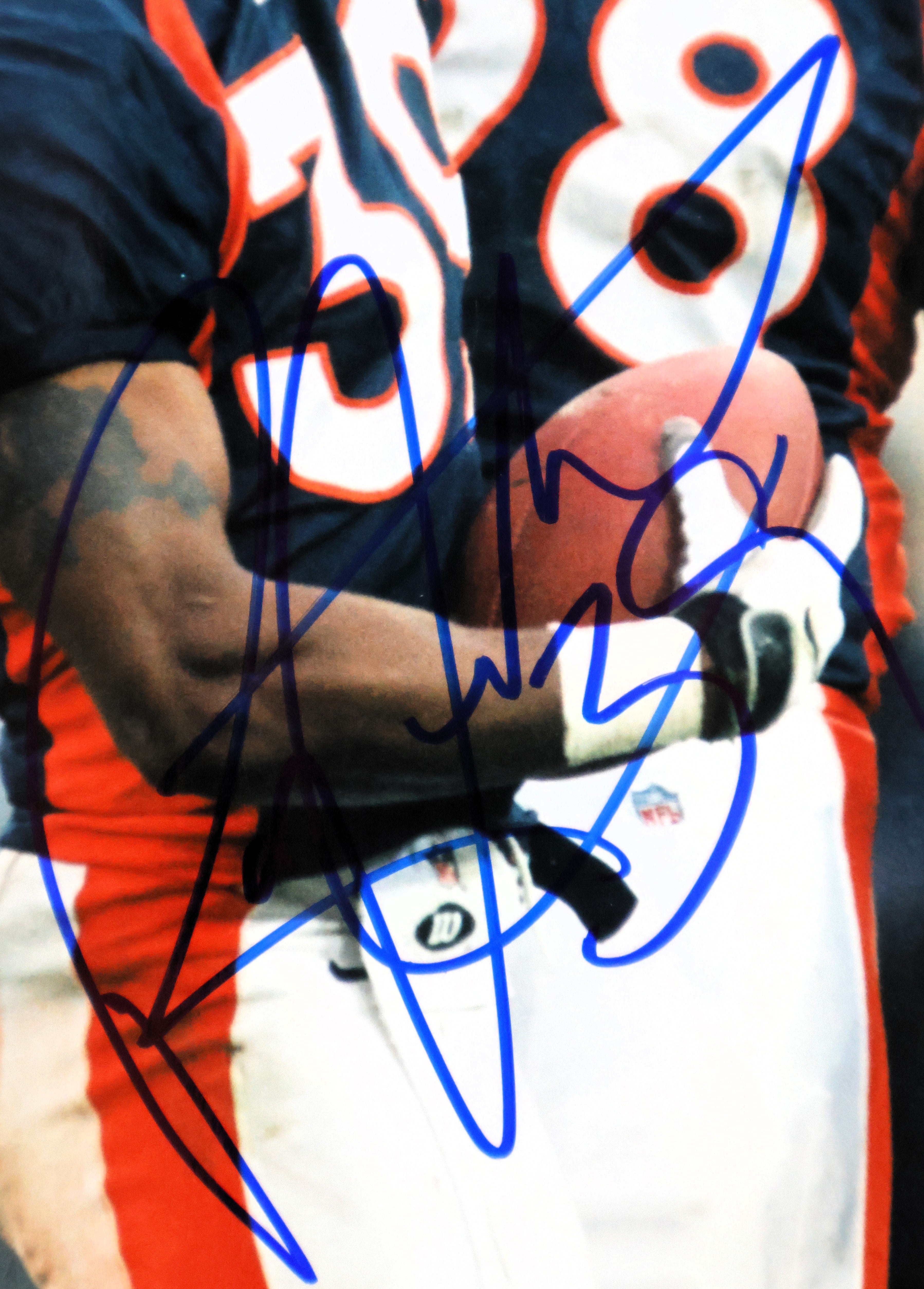 Ray Crockett (Mile High Salute) Autographed 8x10 Photograph (James Spence COA)