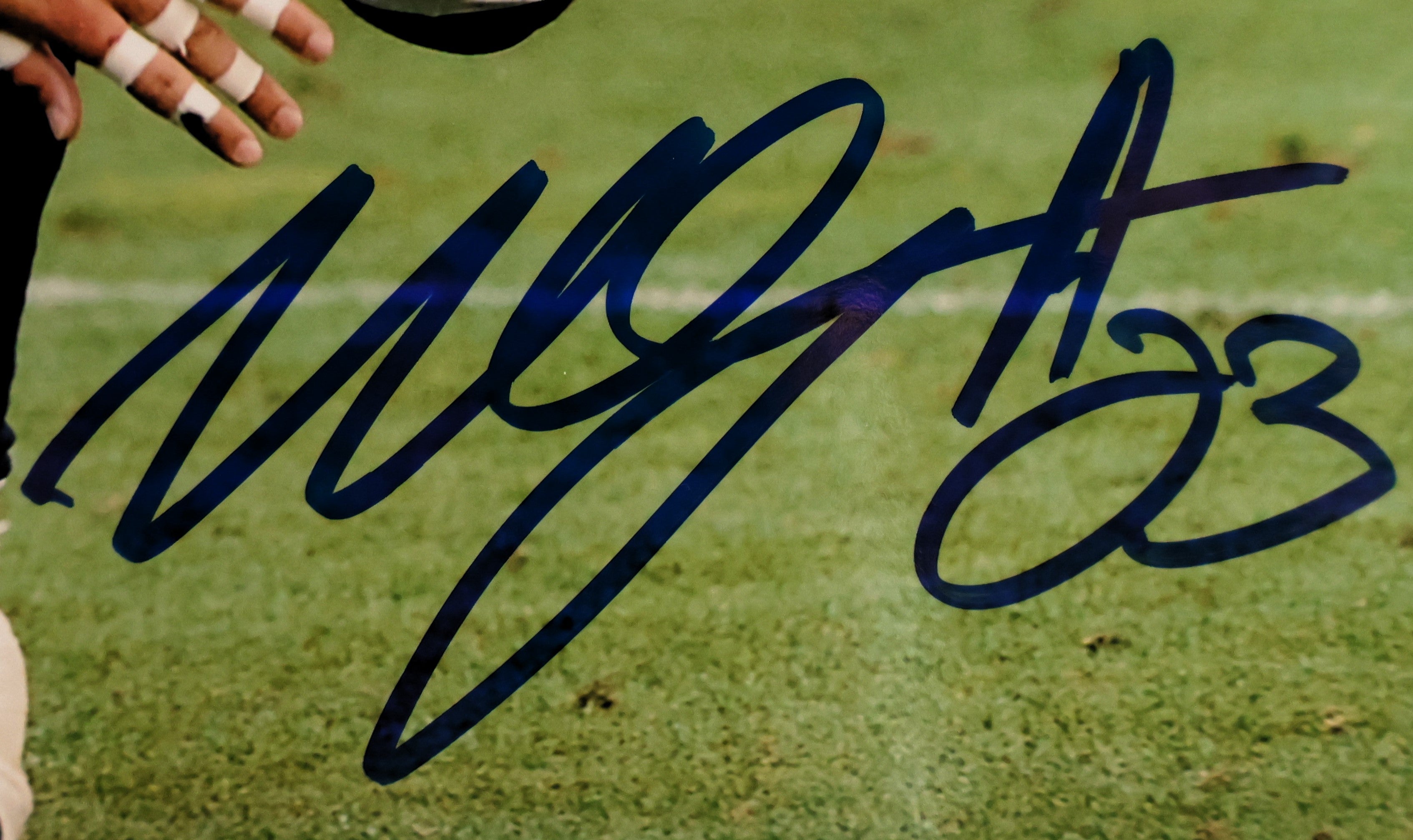 Willis McGahee Autographed 8x10 Photograph (James Spence COA)