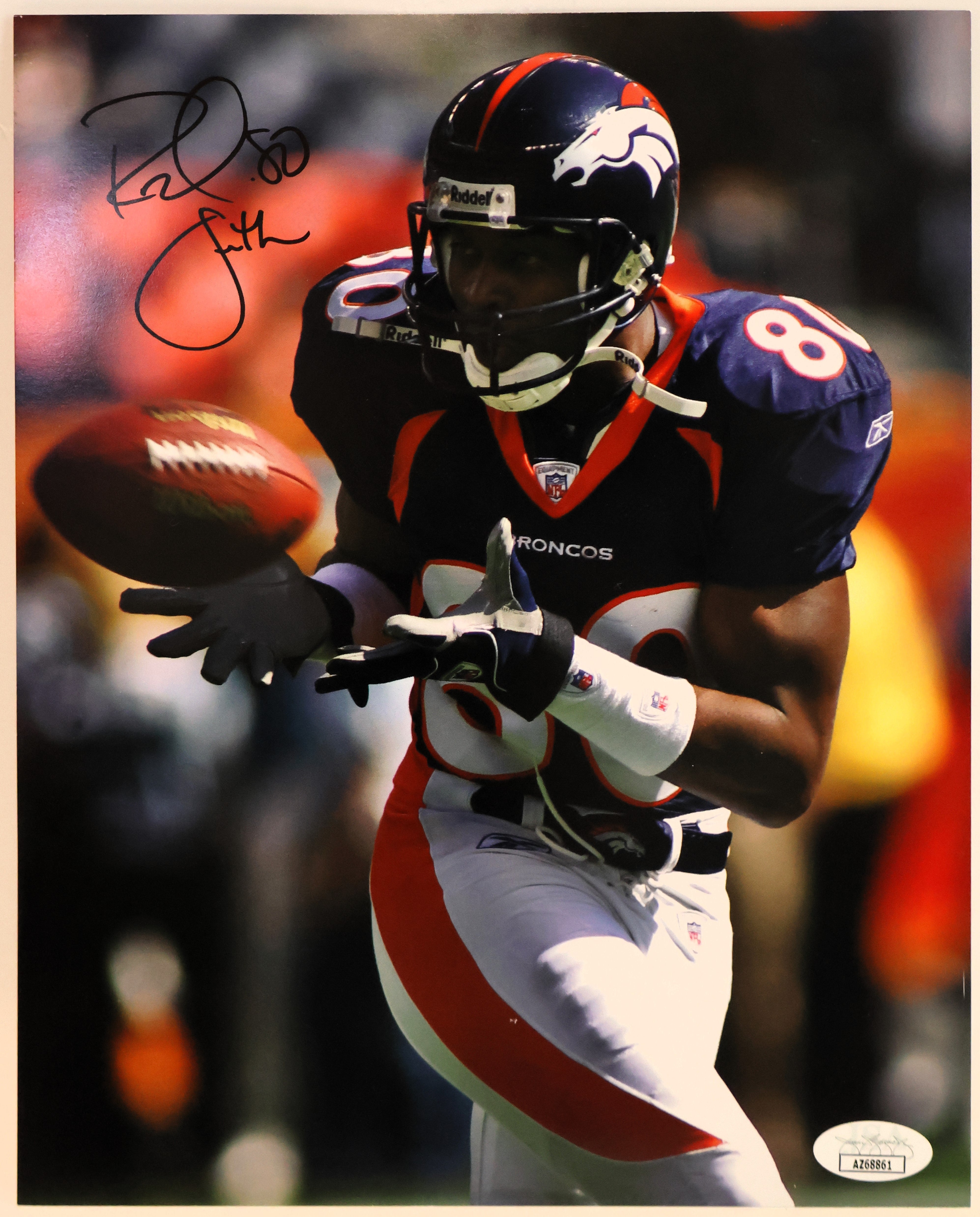 Rod Smith Autographed 8x10 Photograph (James Spence COA)