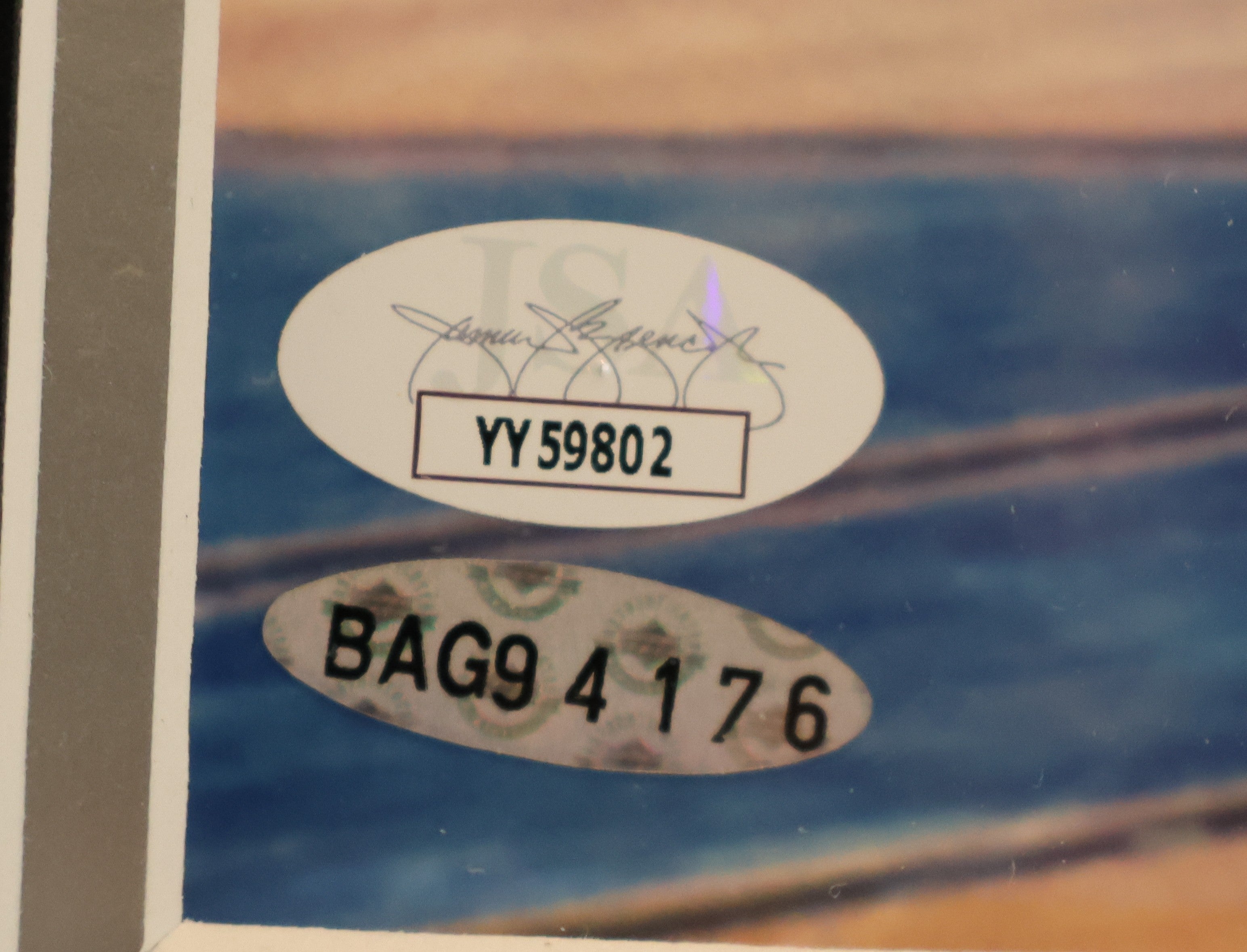 Michael Jordan/Kobe Bryant Dual-Autographed 16x20 Deluxe 24"x35.5" UDA COA