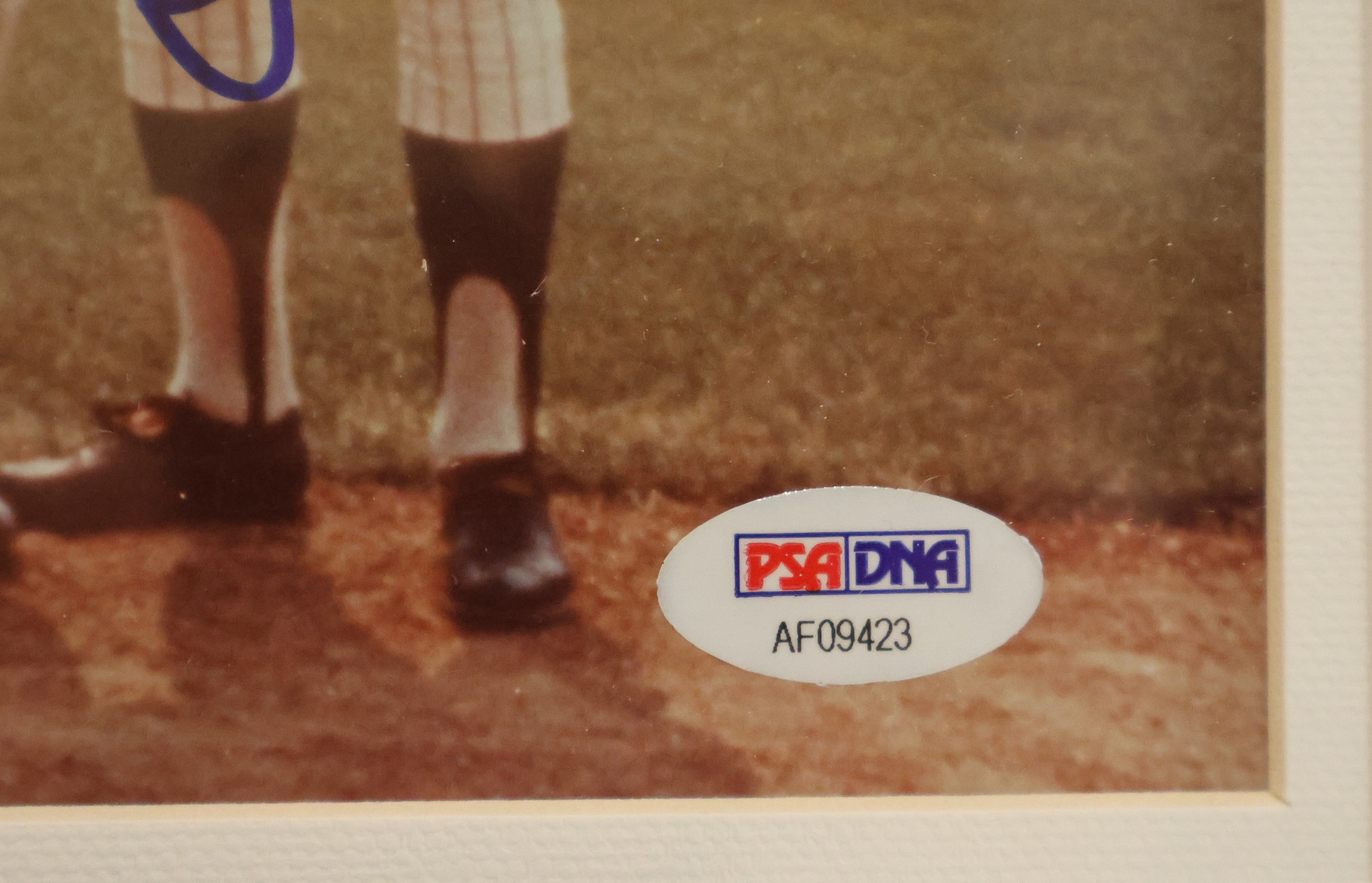 Mickey Mantle, Joe DiMaggio, Willie Mays, and Duke Snider Autographed 8x10 Photo