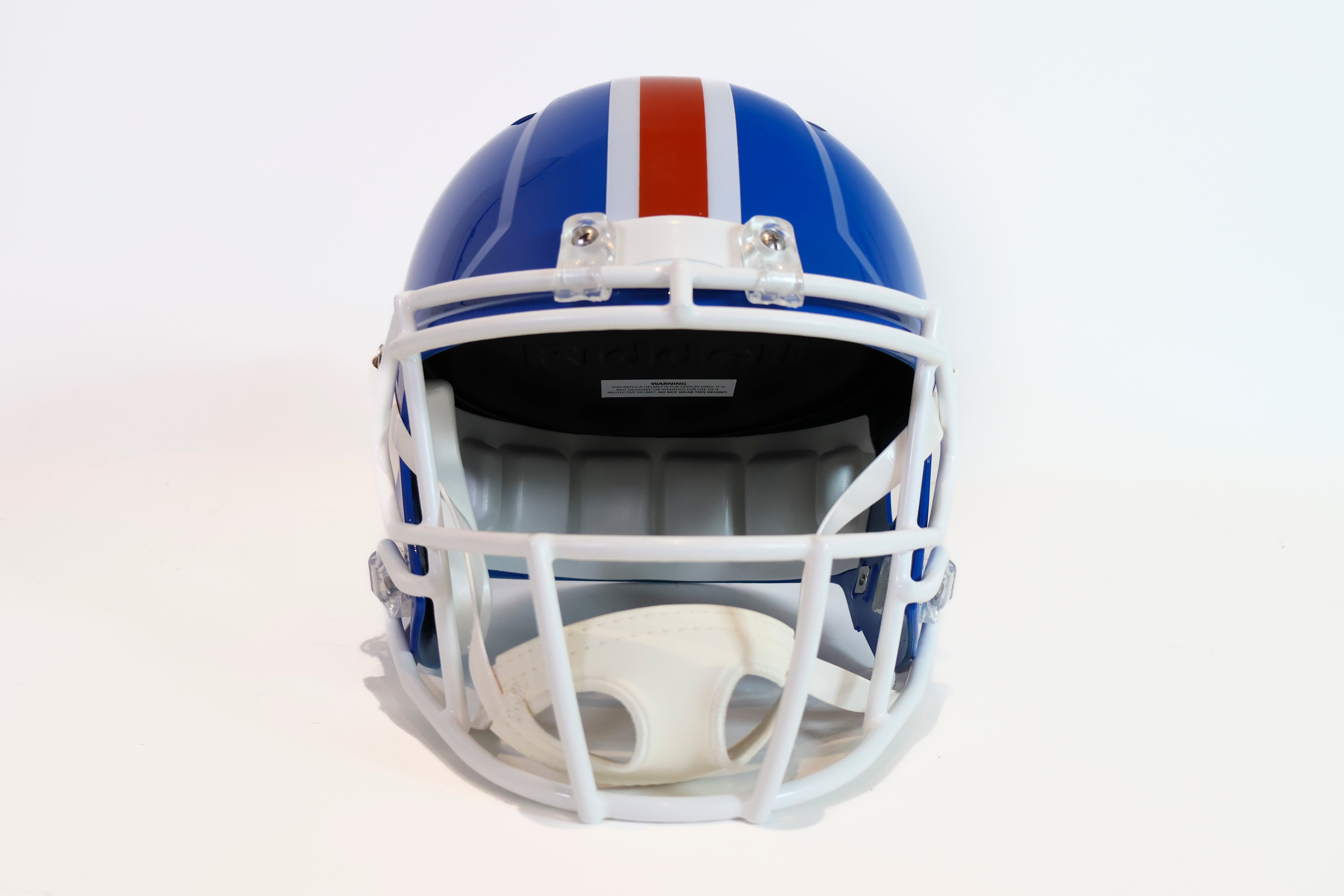 John Elway Autographed Denver Broncos Replica Throwback "D" Logo Helmet BAS COA - Latitude Sports Marketing