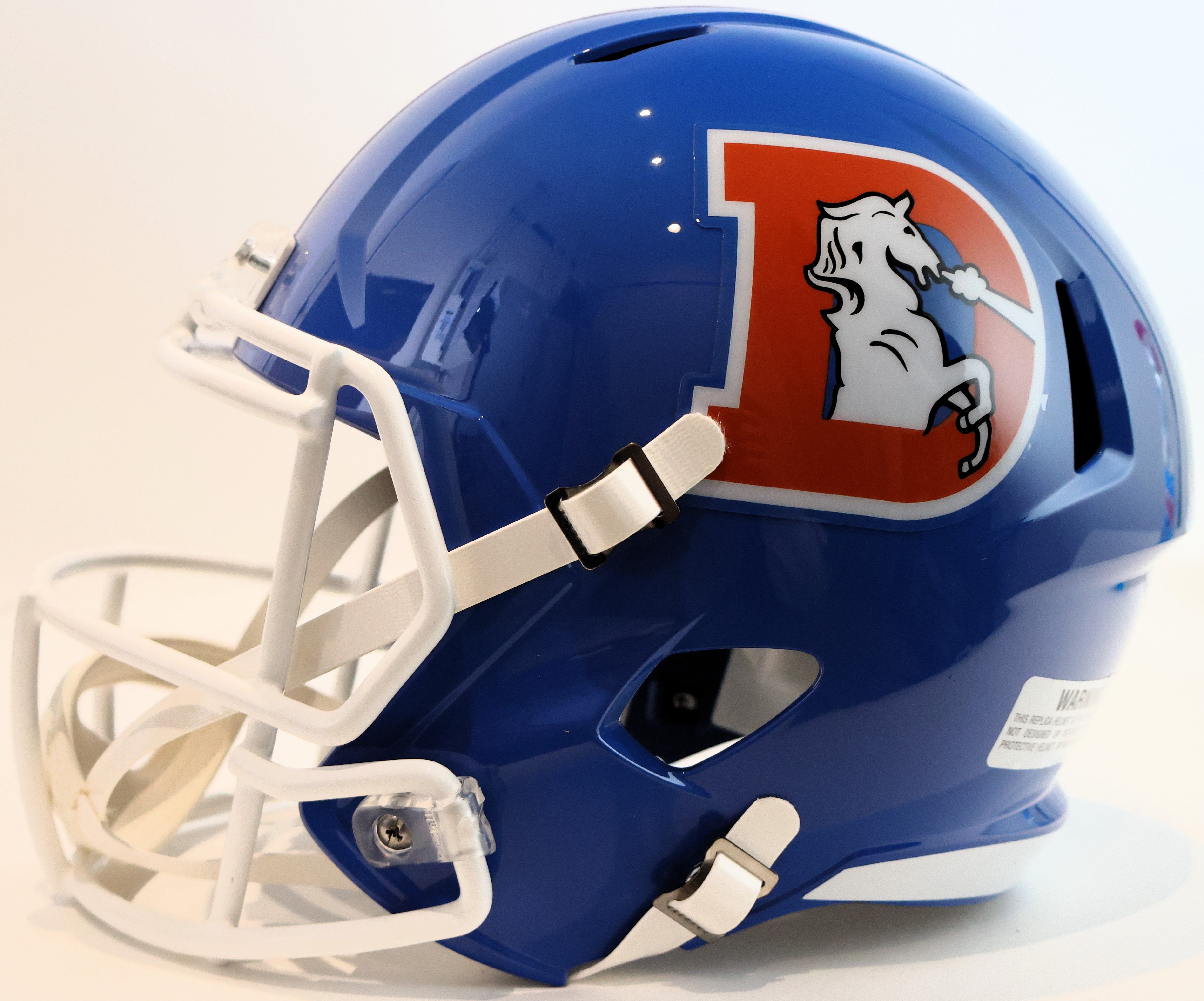 Randy Gradishar Replica Speed Helmet Inscribed "7x Pro Bowl", "DPOY '78", "HOF '24", and "Orange Crush" Beckett COA