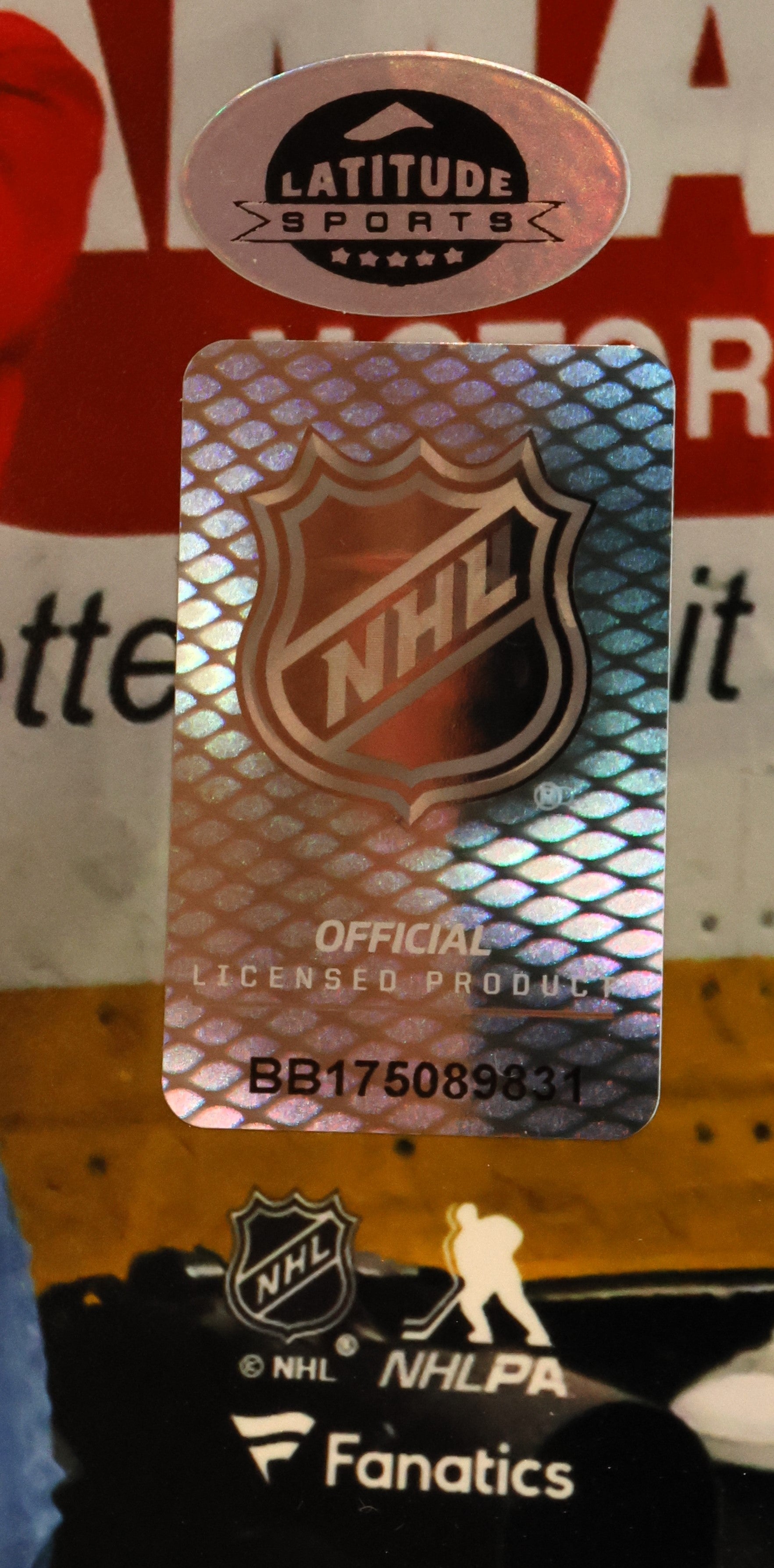 Samuel Girard Autographed 8x10 Cup Photo Inscribed "2022 SC Champ" LSM COA