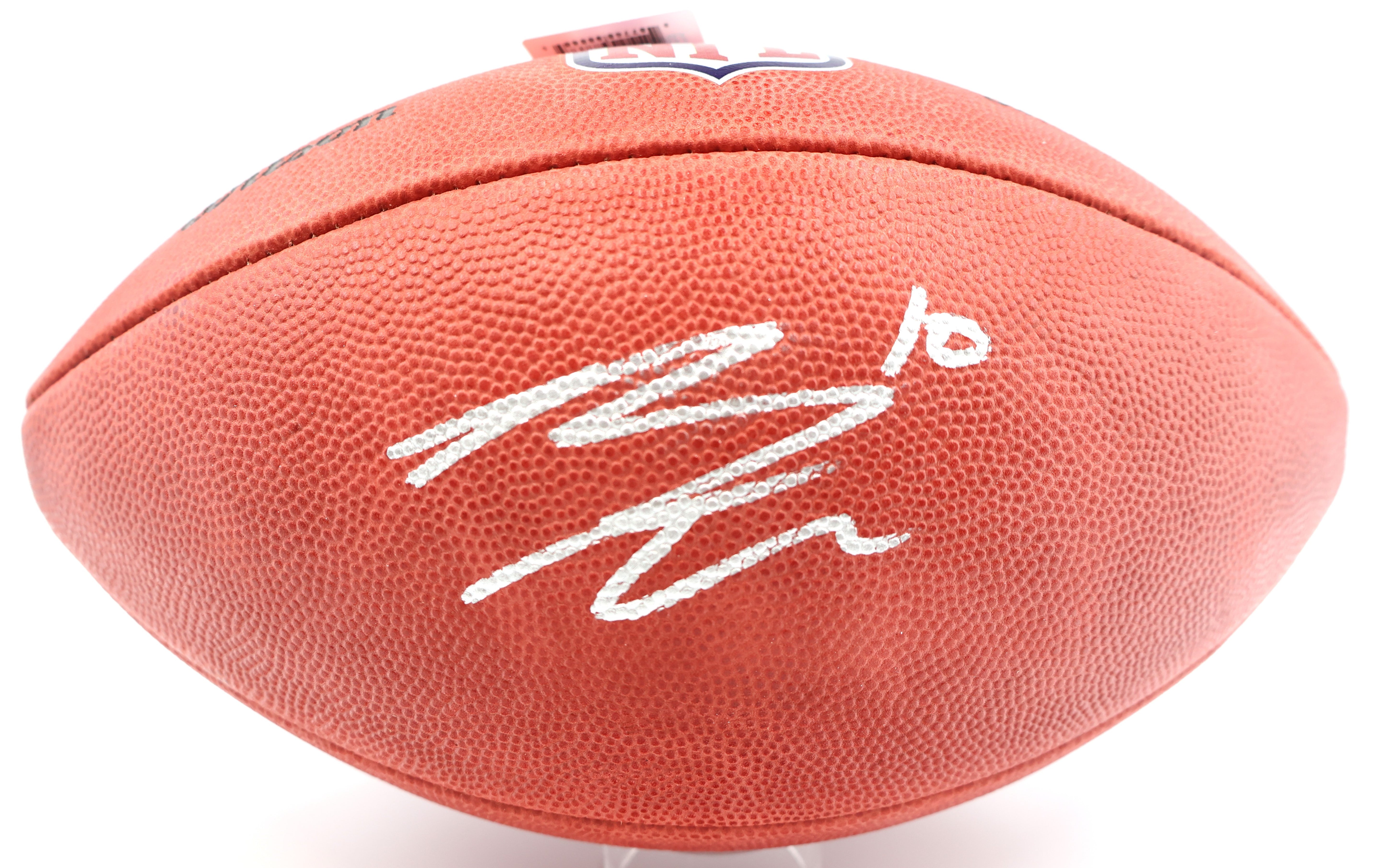 Bo Nix Autographed Wilson 'The Duke' NFL Game Ball - Beckett Certified