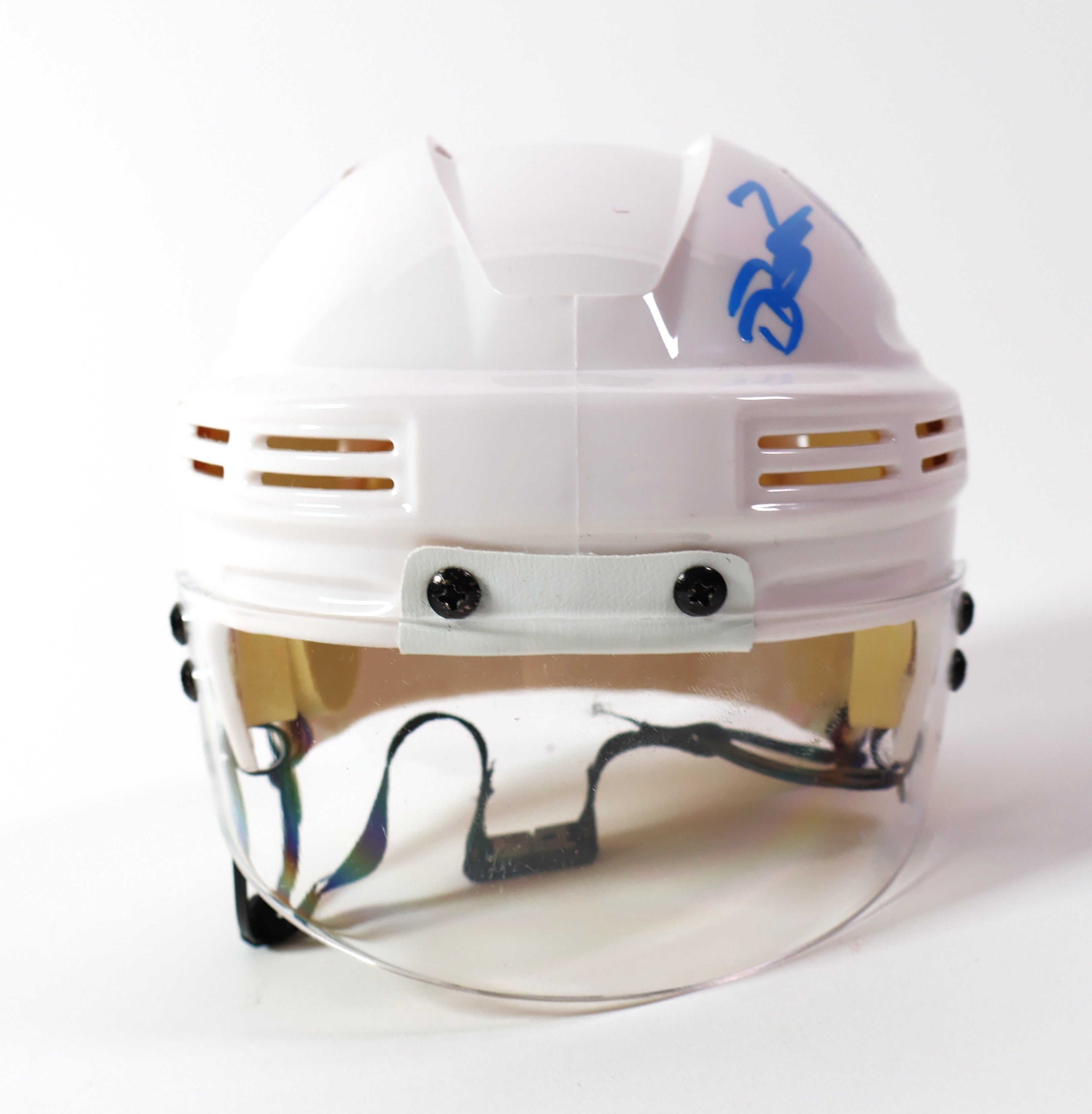 Devon Toews Autographed Colorado Avalanche Mini Helmet