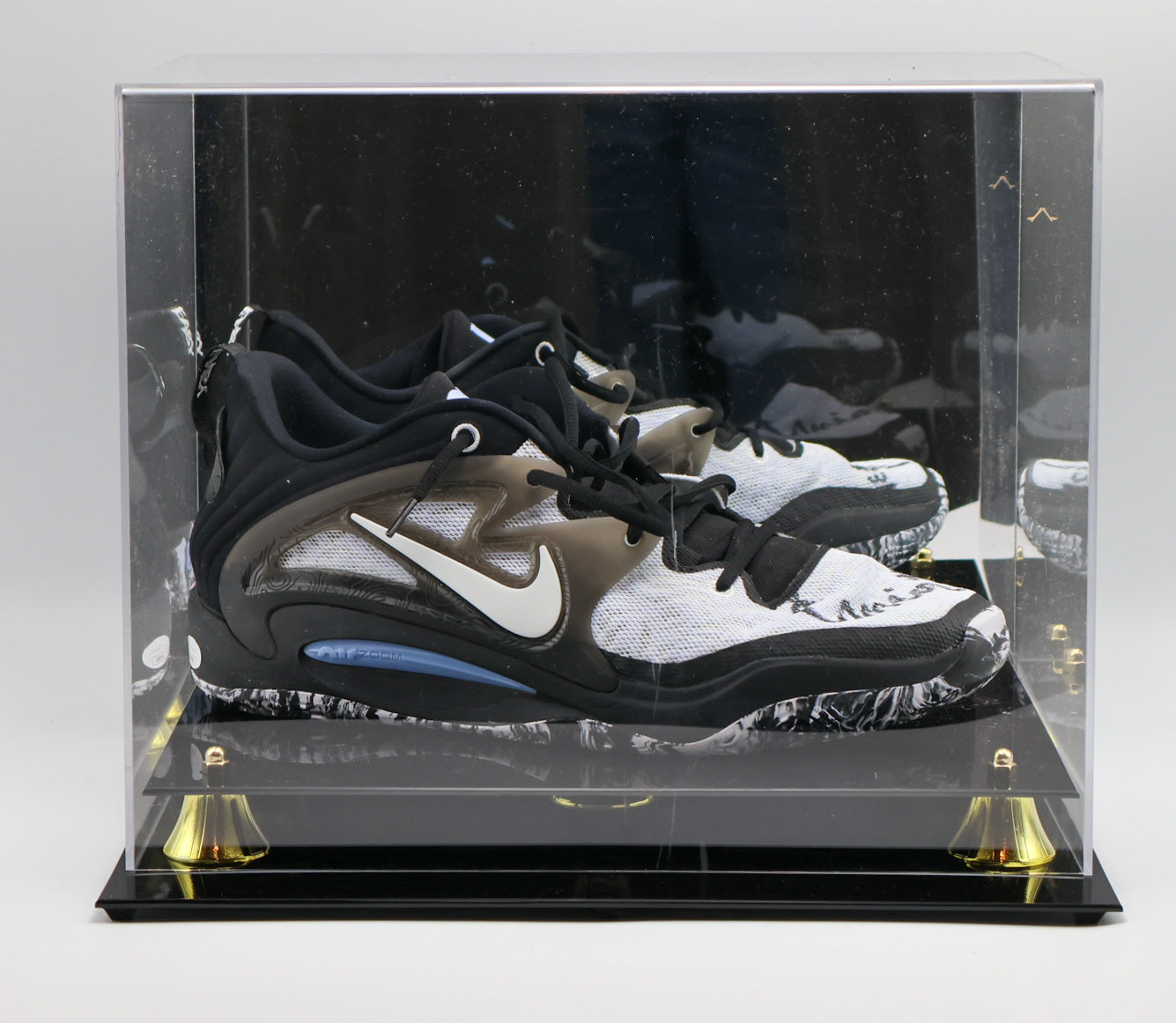 Vlatko Cancar Denver Nuggets Autographed Game Worn Shoes - Latitude Sports Marketing