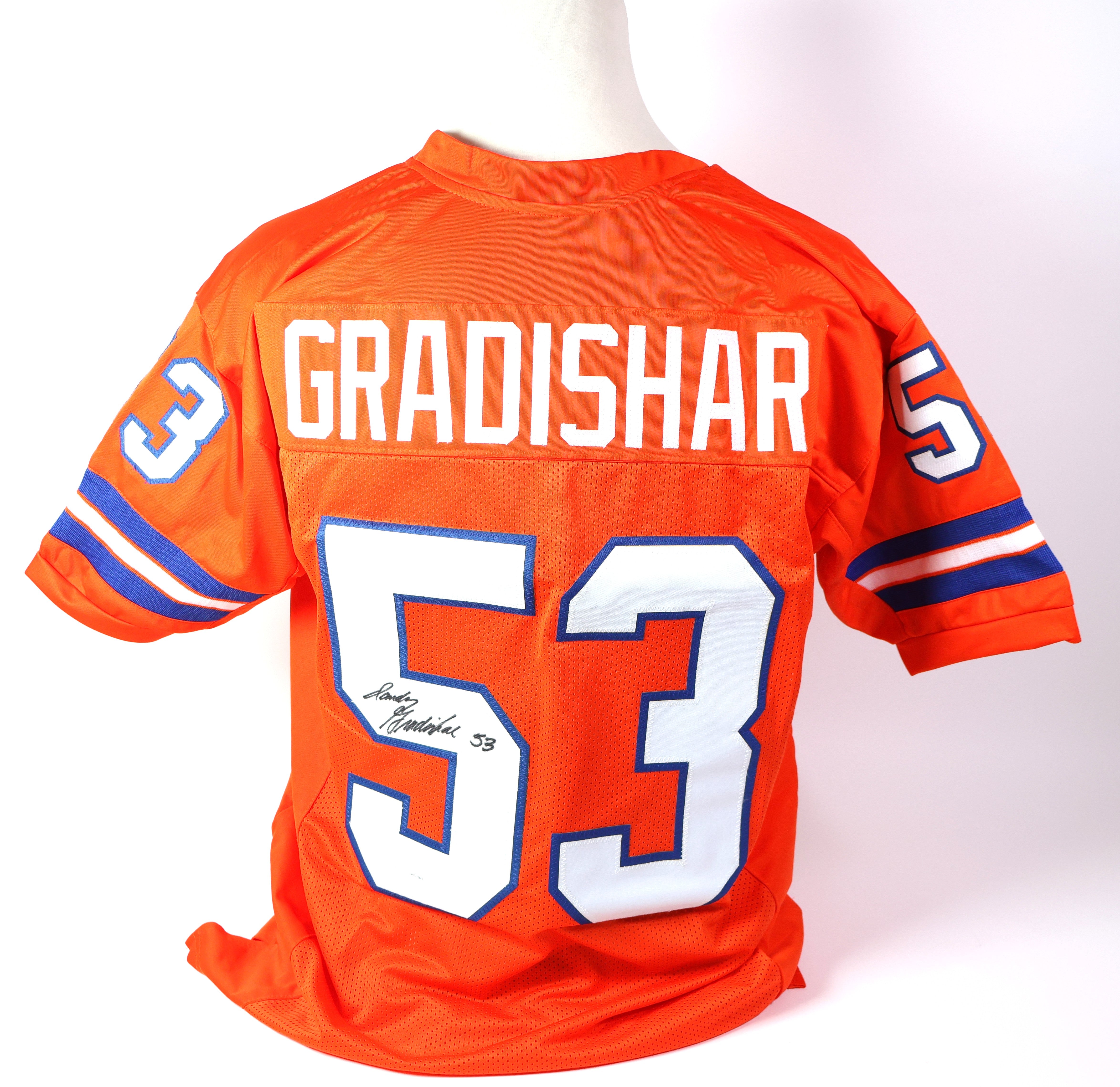 Randy Gradishar Autographed Orange Jersey Broncos