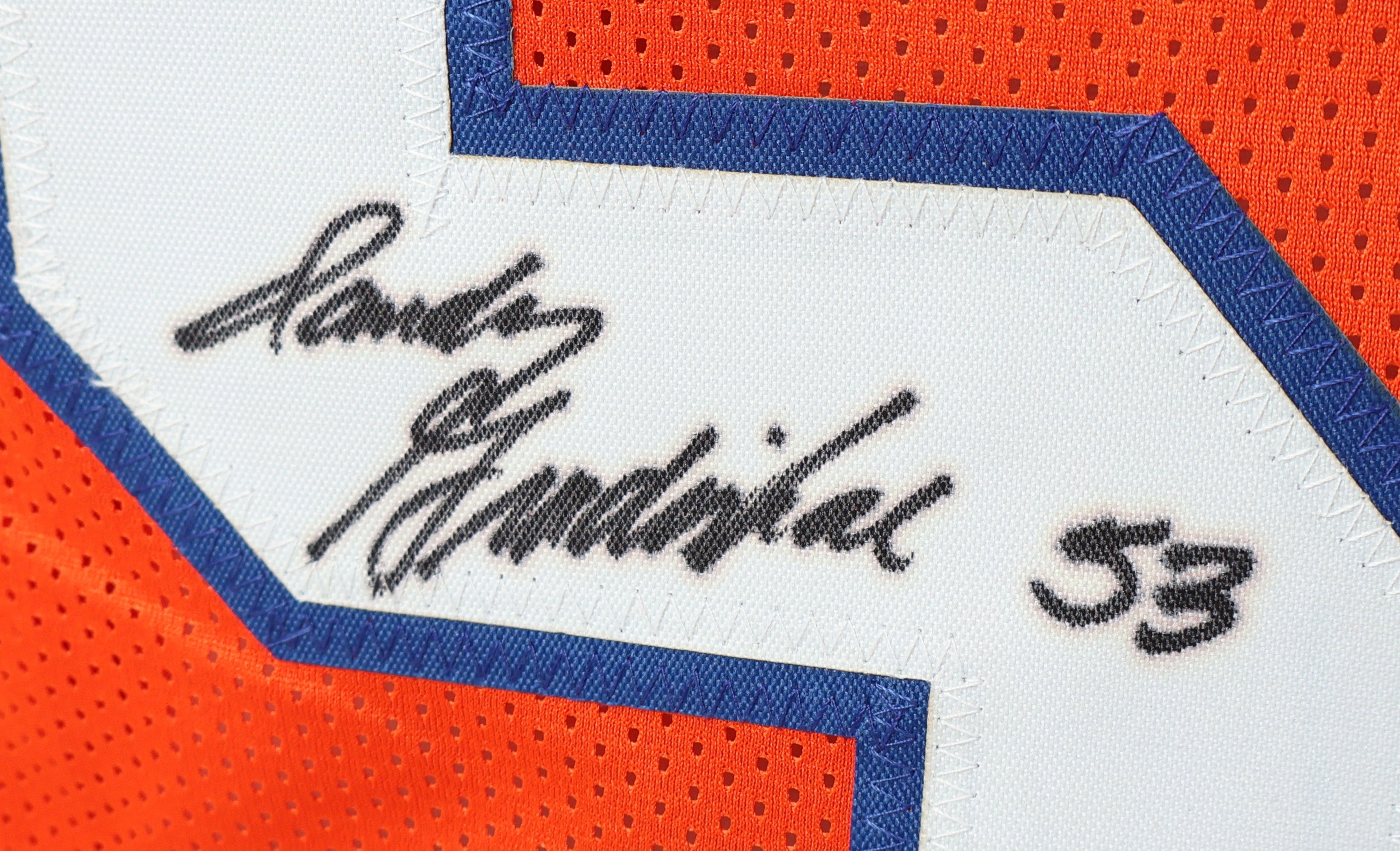 Randy Gradishar Autographed Orange Jersey Broncos