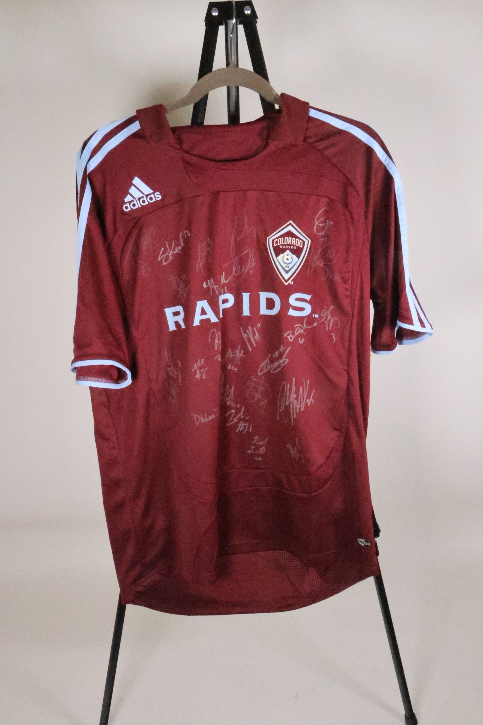 2007 Team Colorado Rapids Autographed Jersey - Latitude Sports Marketing