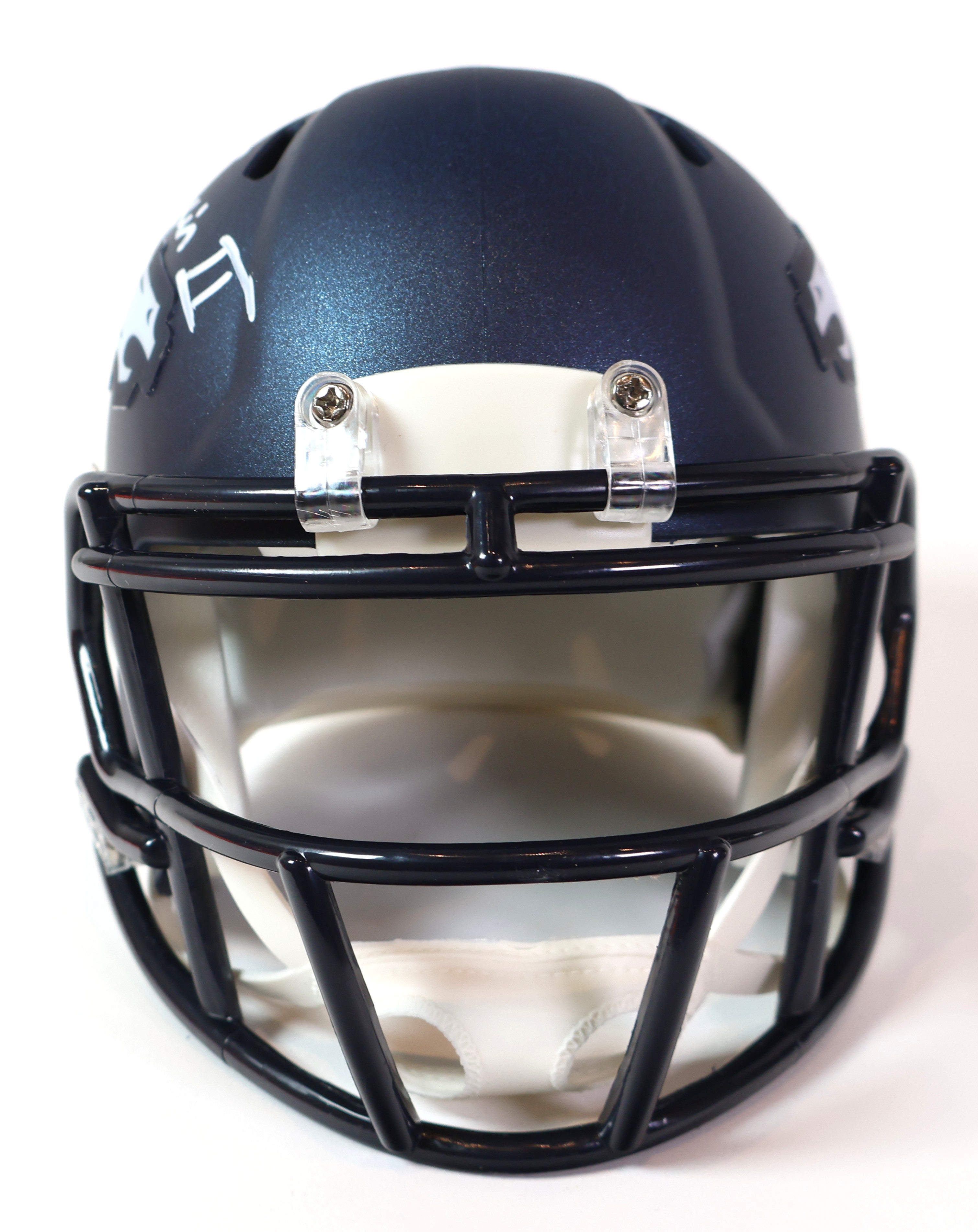 Patrick Surtain II Autographed Denver Broncos Navy 5280 Mini Helmet Beckett COA