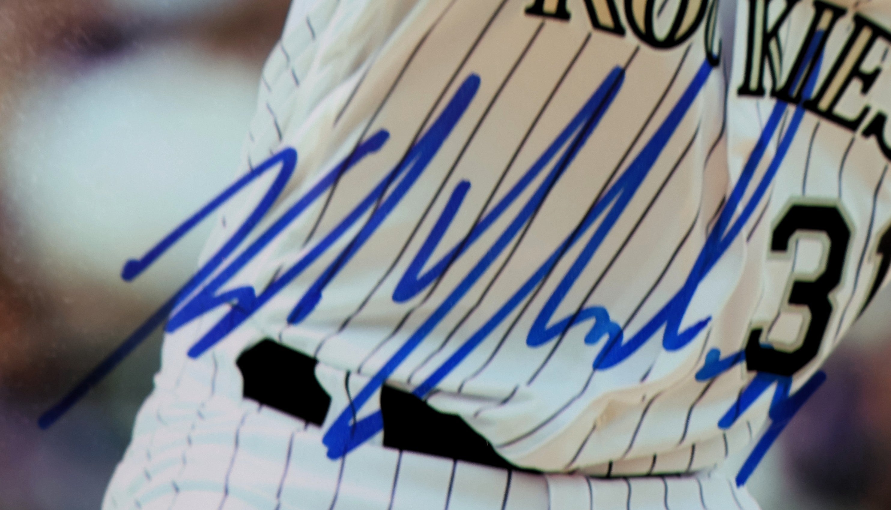 Kyle Freeland Autographed Colorado Rockies 8X10 Photo with Plaque LSM COA
