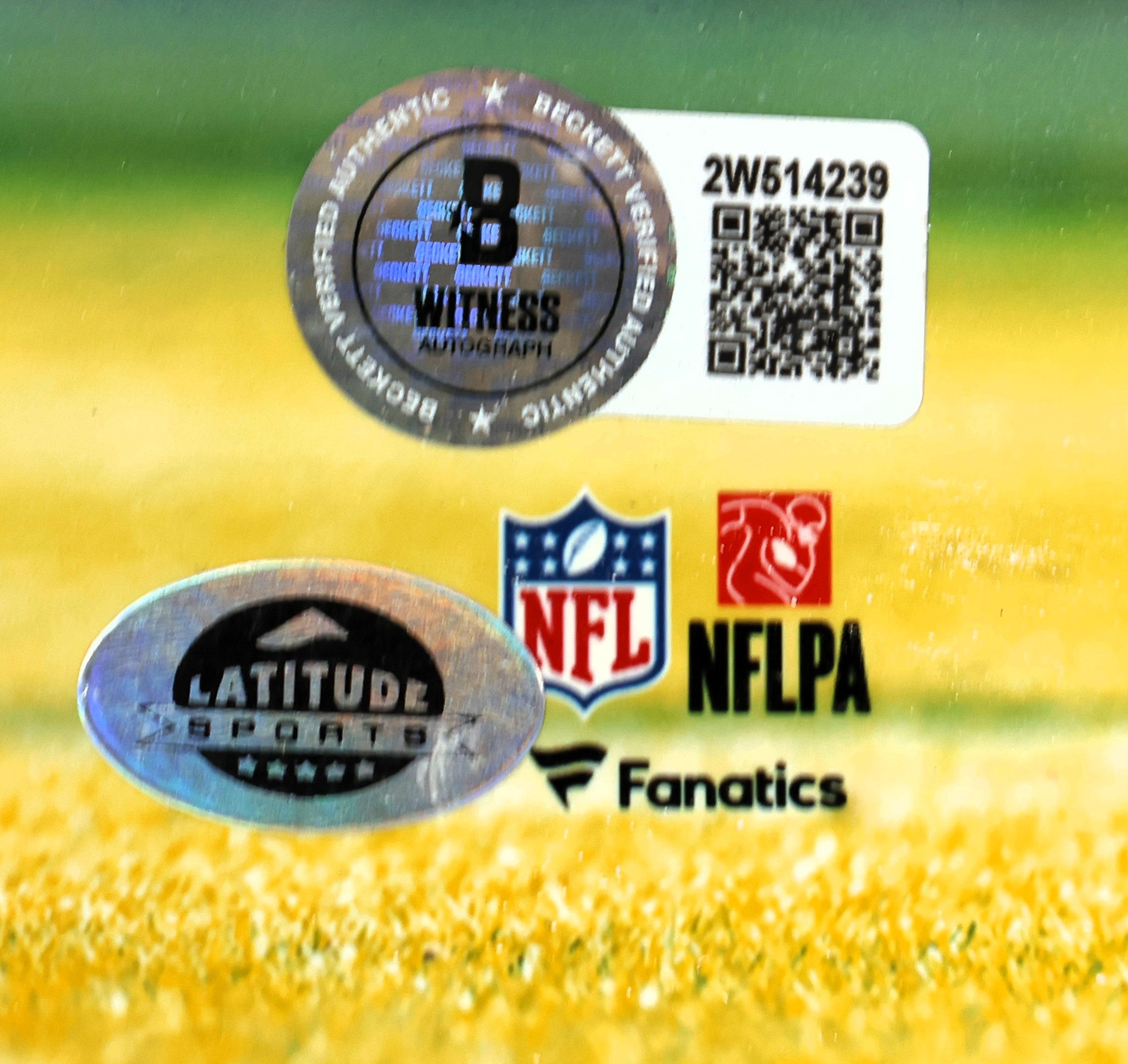 Nik Bonnito Autographed 8x10 Orange Jersey Photo with Plaque Beckett COA