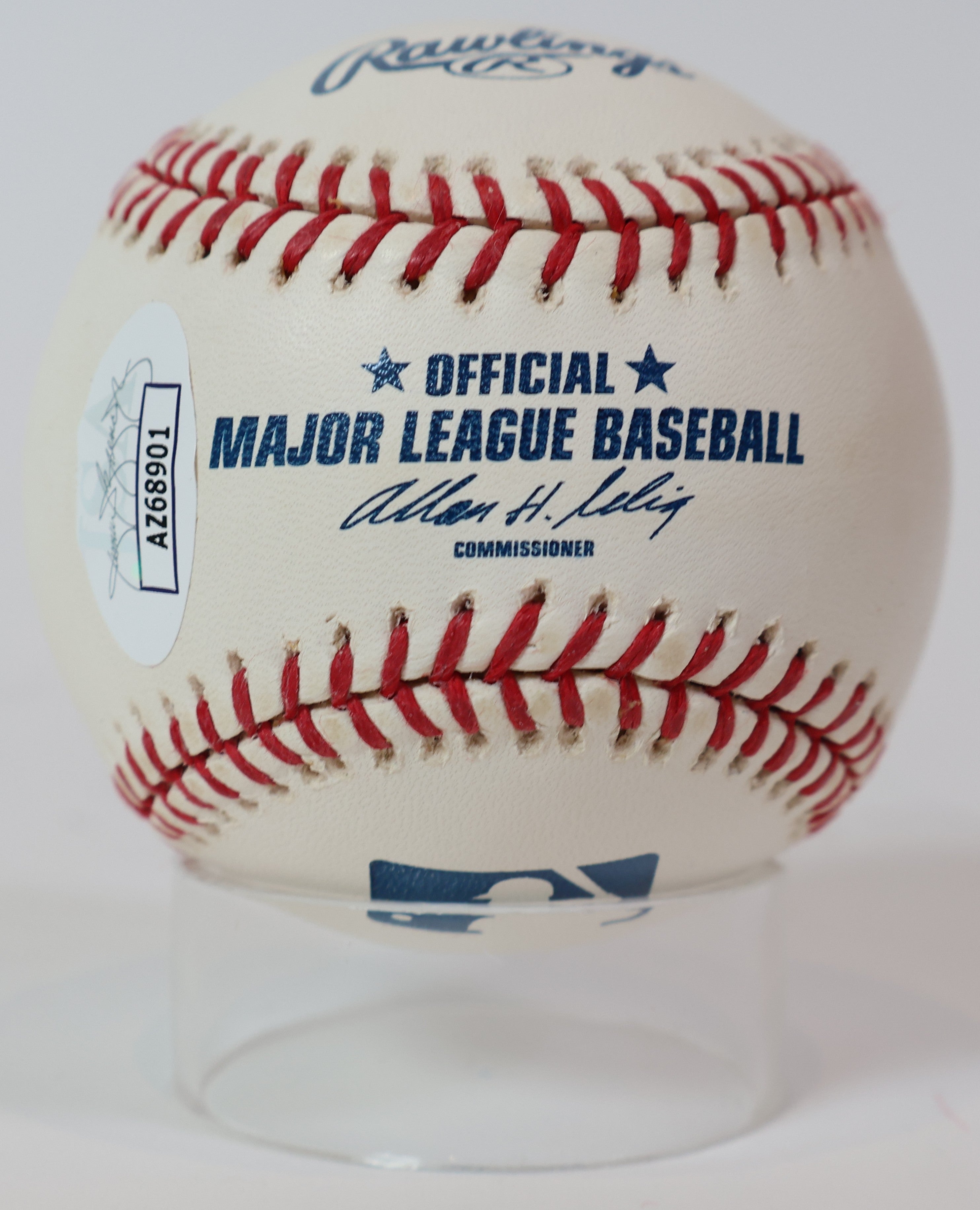 Robin Roberts Autographed/Inscribed "HOF 76" Official Major League Baseball JSA COA