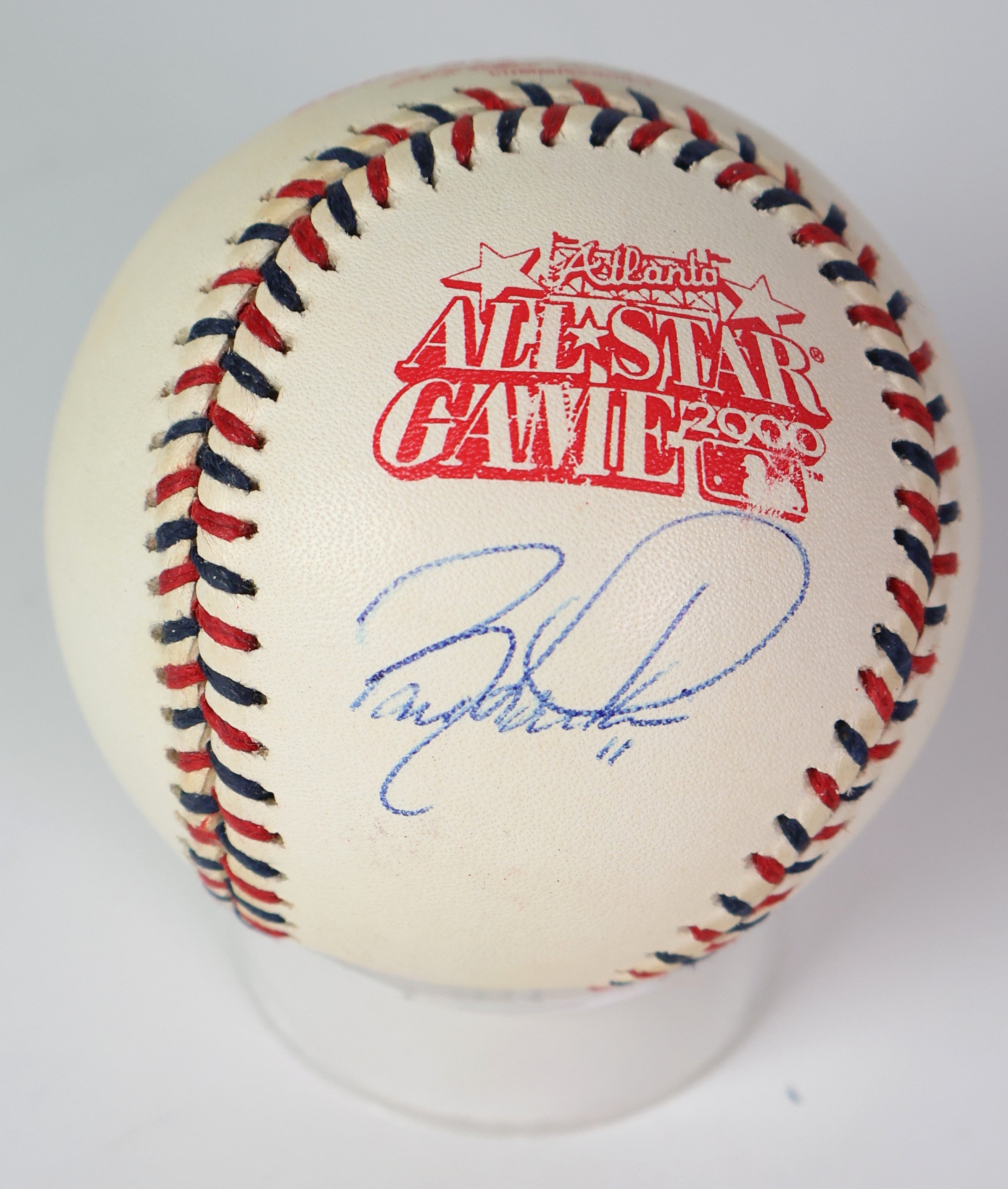 Barry Larkin Autographed Official 2000 MLB All-Star Game Baseball JSA COA
