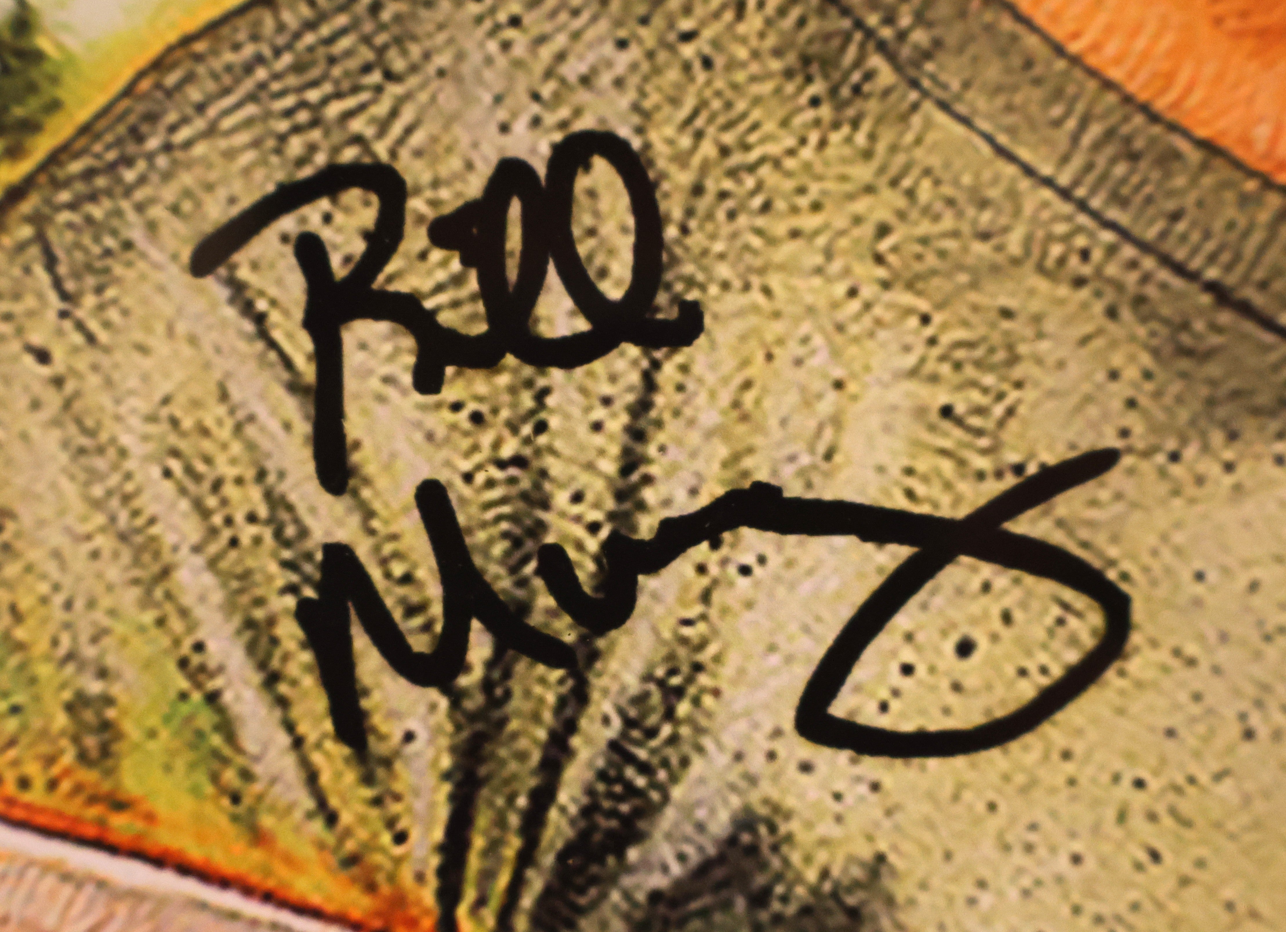 Caddyshack Six Facsimile Signatures 31.5"x21.5" Framed "The Snobs Against the Slobs"