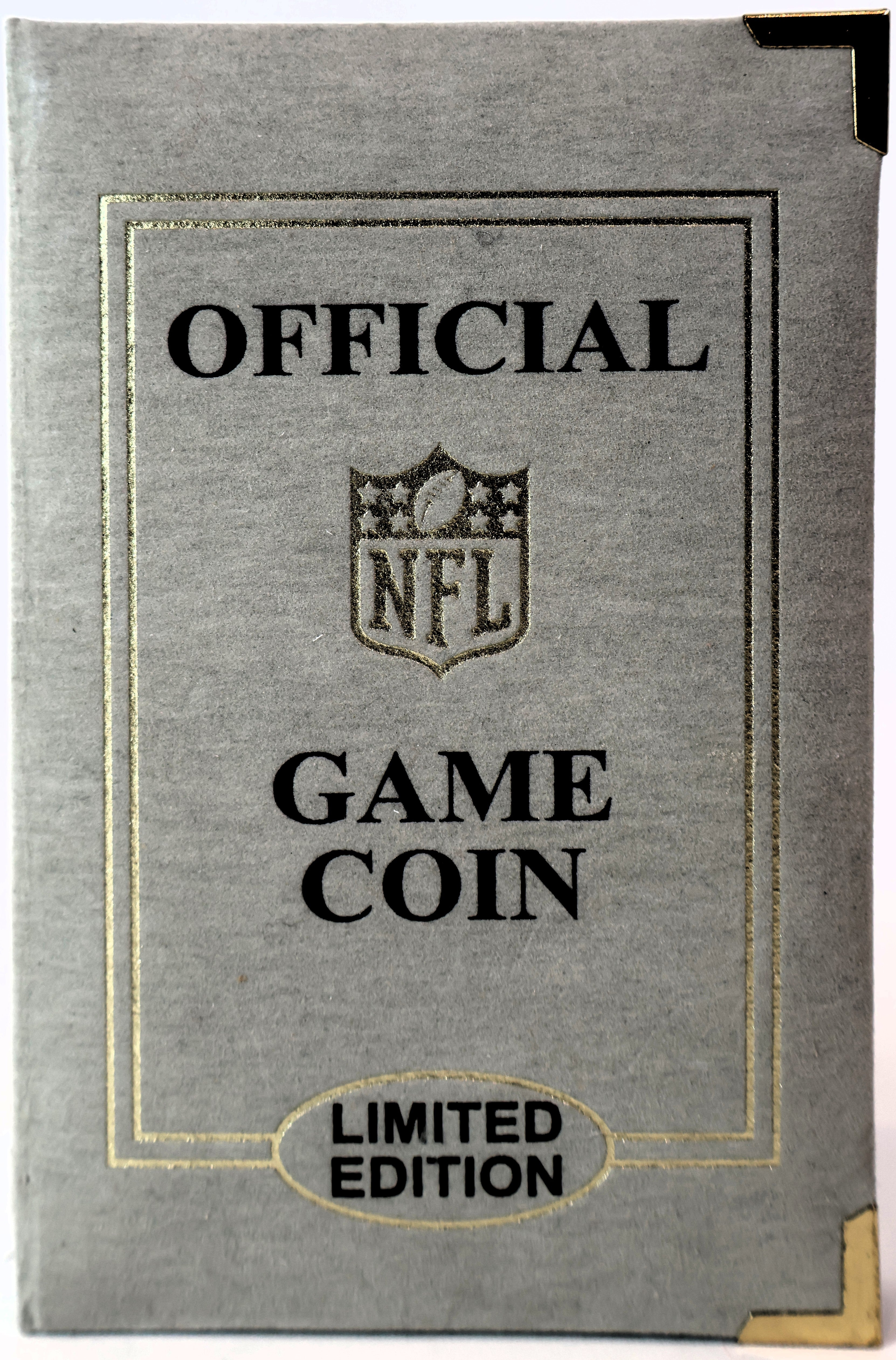 Highland Mint Oficial Game Coin Book 6.5"x4" Super Bowl XLVIII Authenticated