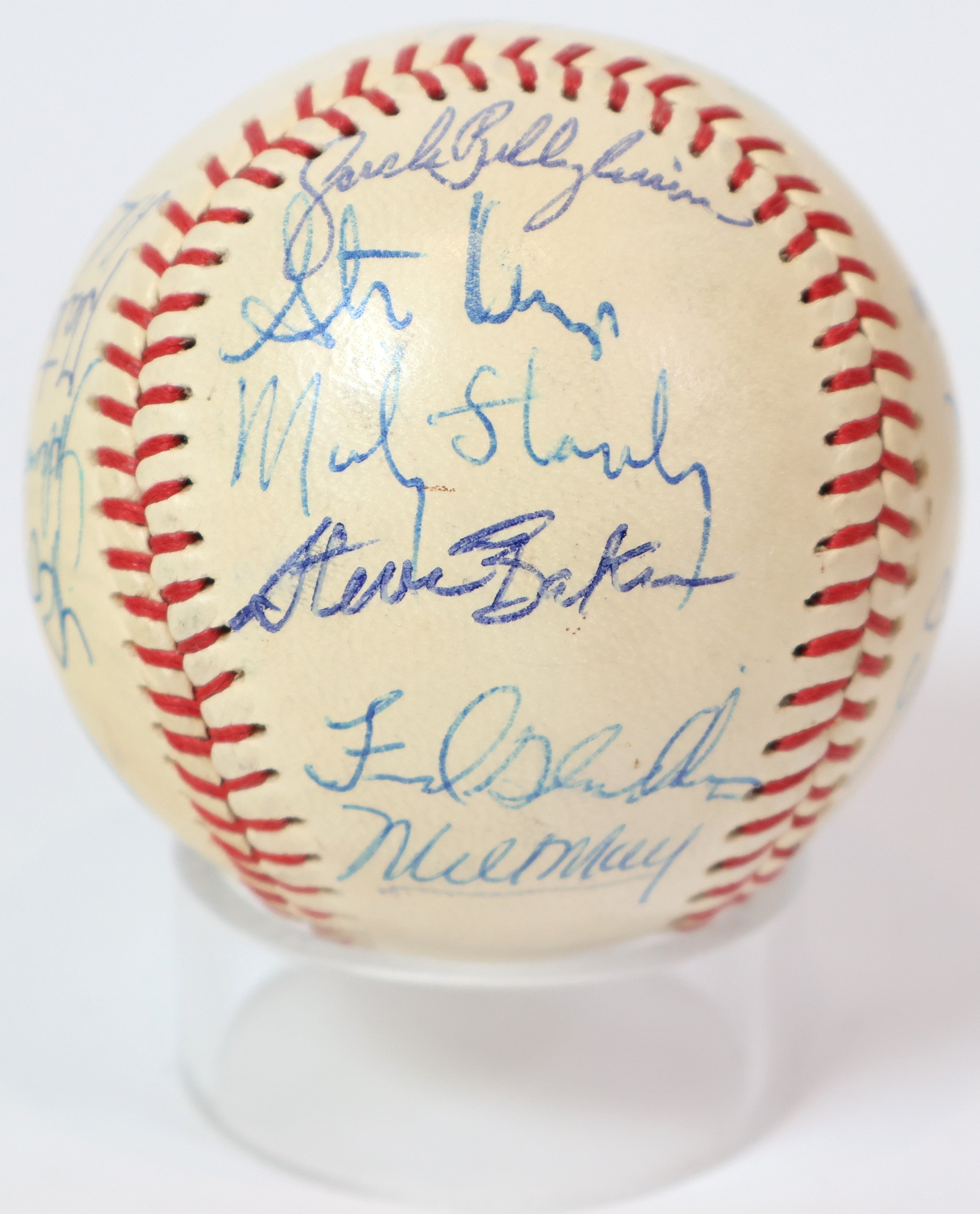 1978 Detroit Tigers Team Signed Baseball - 22 Authentic Signatures with JSA Authentication