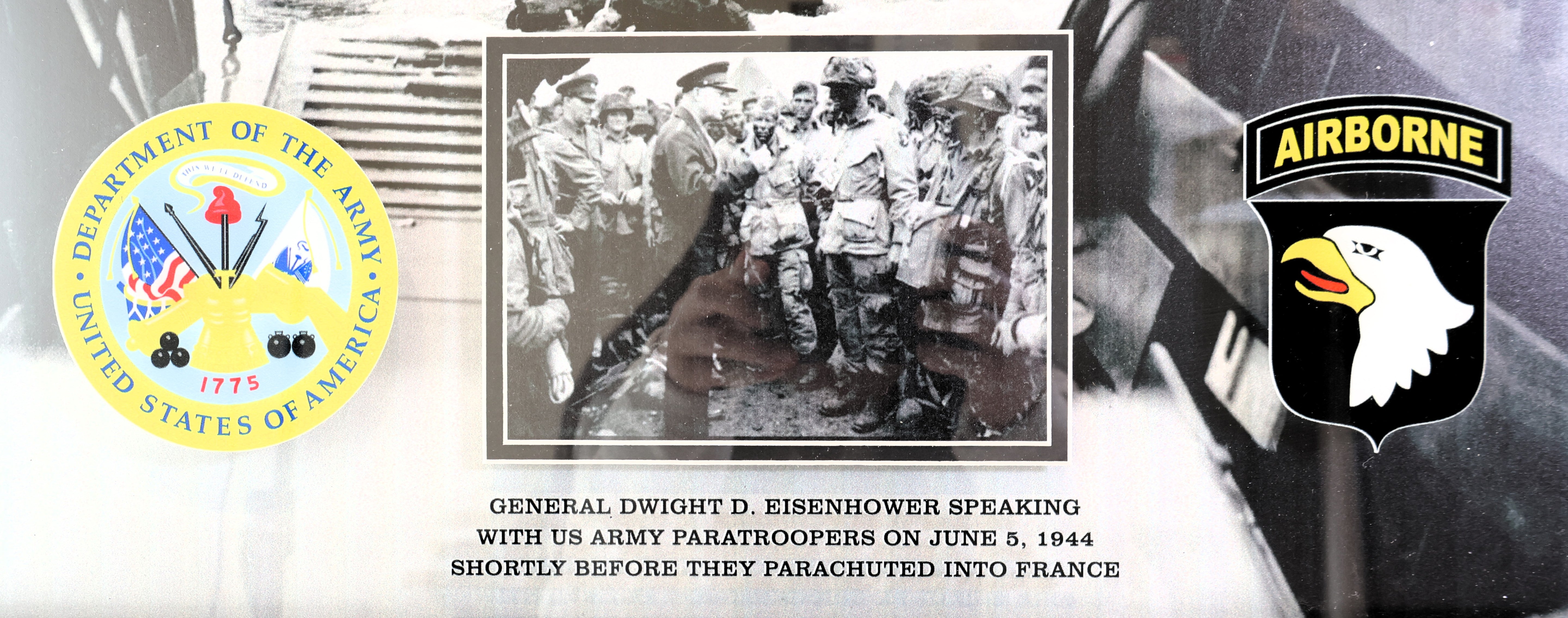 D-Day Framed Photo 30.5"x24.5"