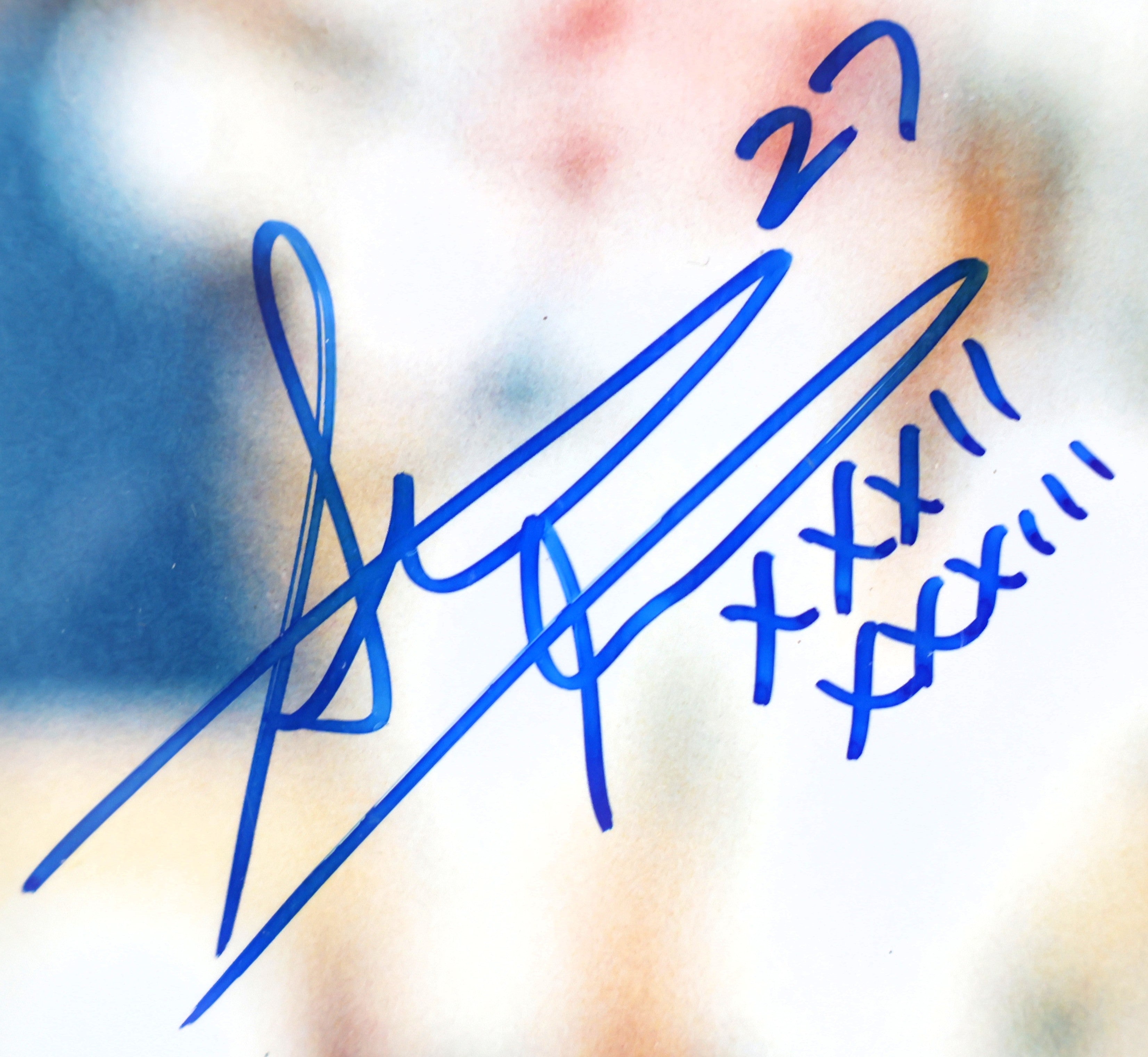 Steve Atwater Autographed 8x10 Photo with Plaque JSA COA