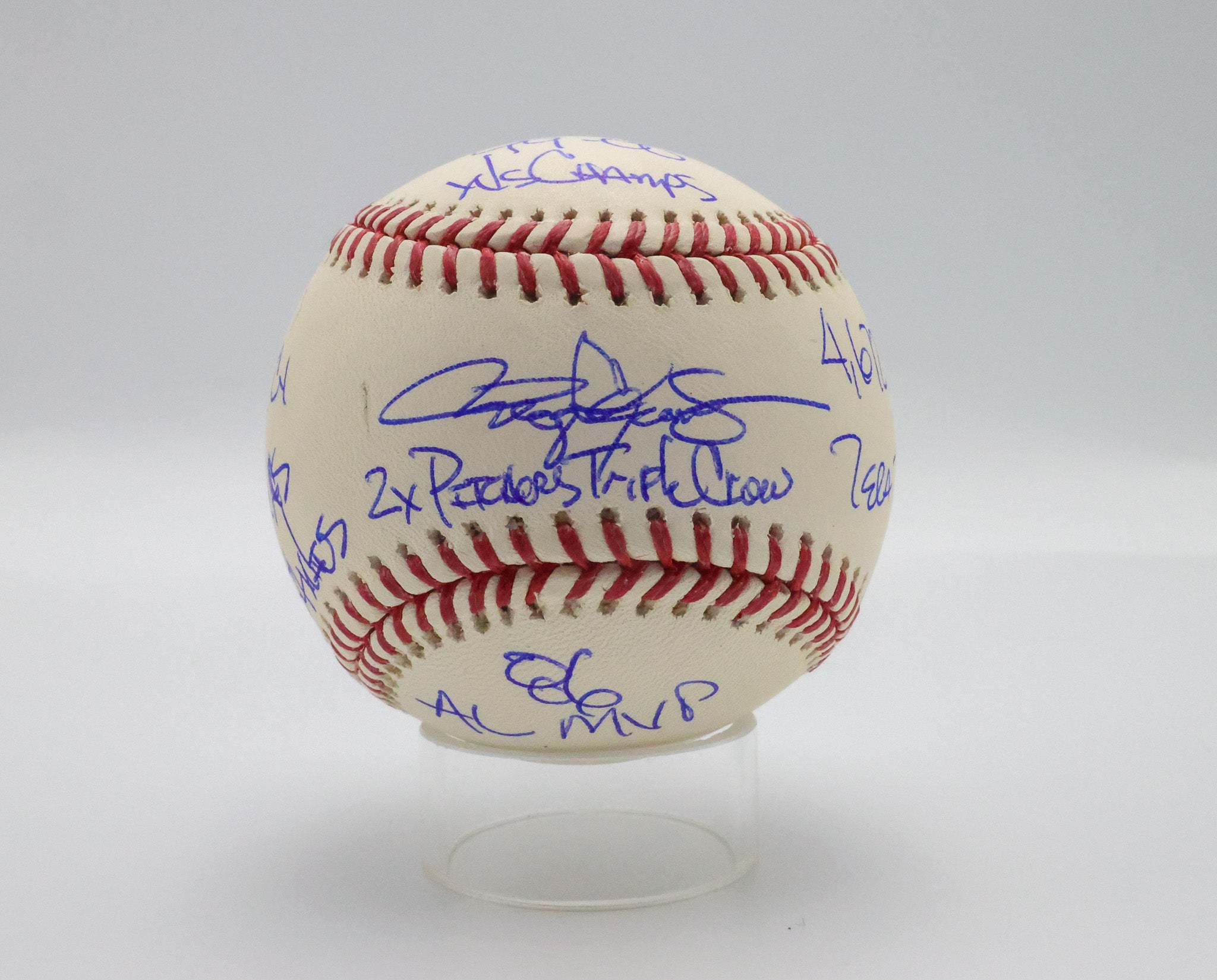 Rodger Clemens Autographed Baseball Five Inscriptions - Limited Edition