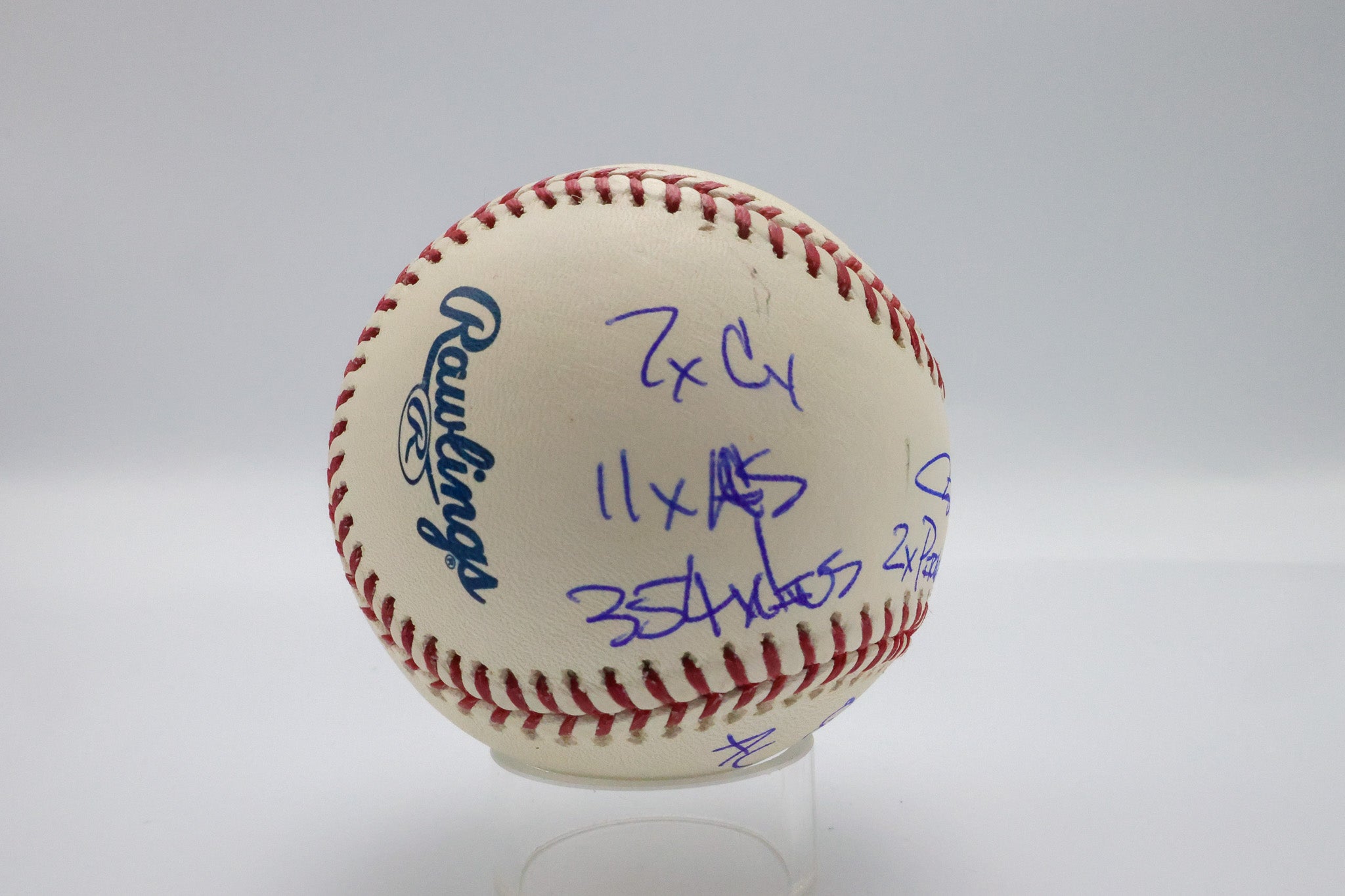 Rodger Clemens Autographed Baseball Five Inscriptions - Limited Edition