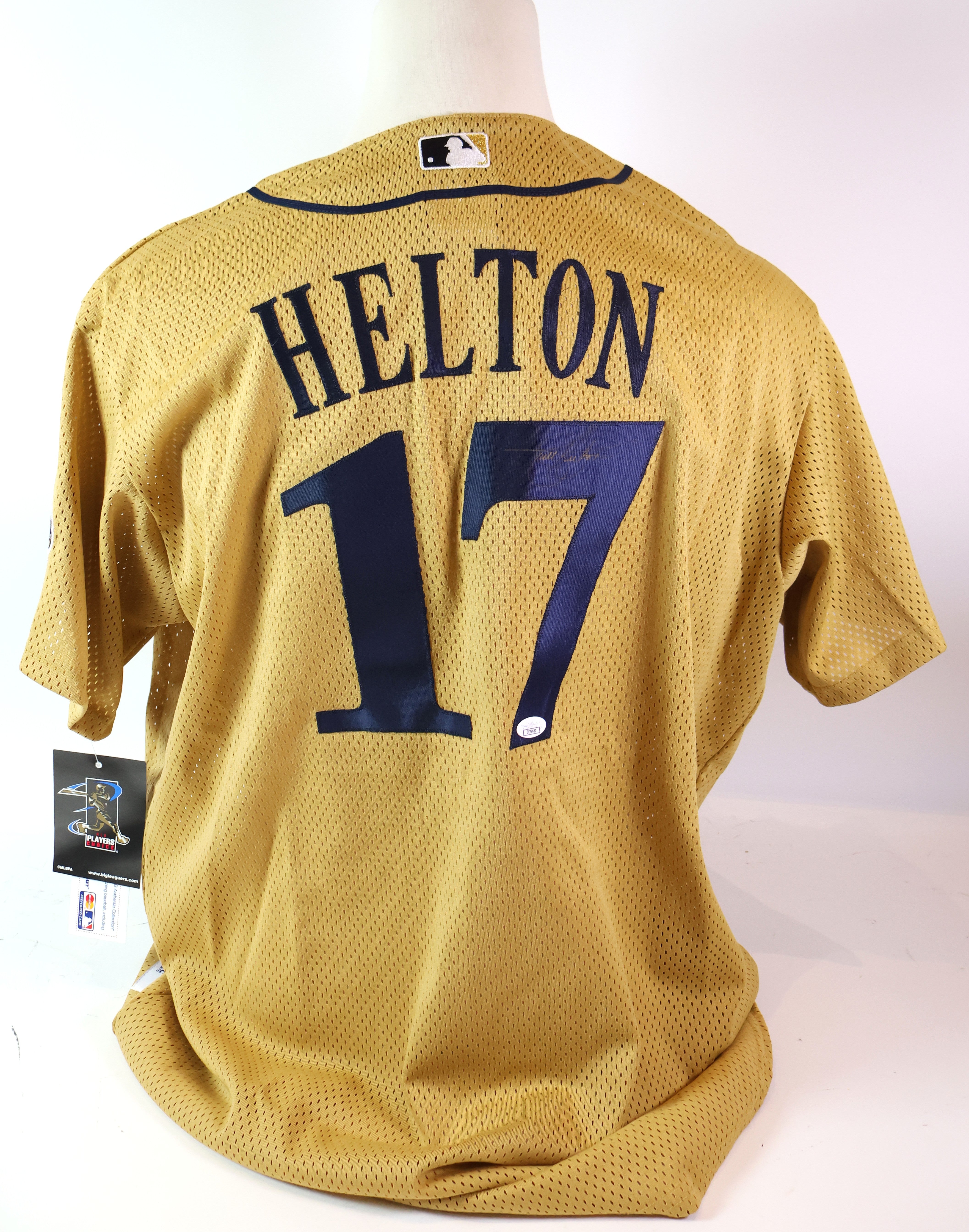 Todd Helton Autographed NL/Rockies 2002 MLB All Star Jersey (Size 2XL) JSA COA