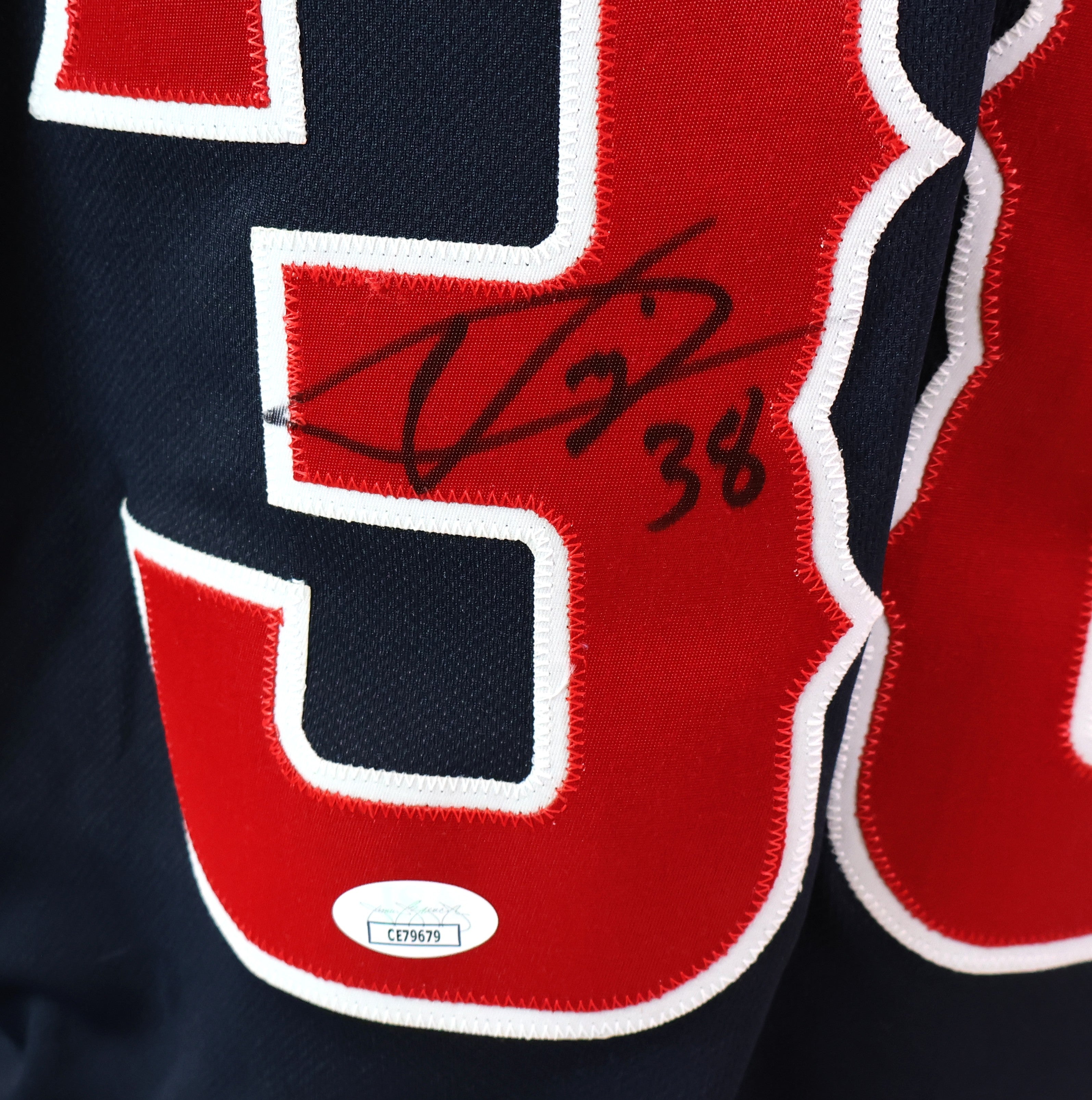 Ubaldo Jimenez Autographed Majestic 2010 MLB All-Star Jersey (Size L) JSA COA
