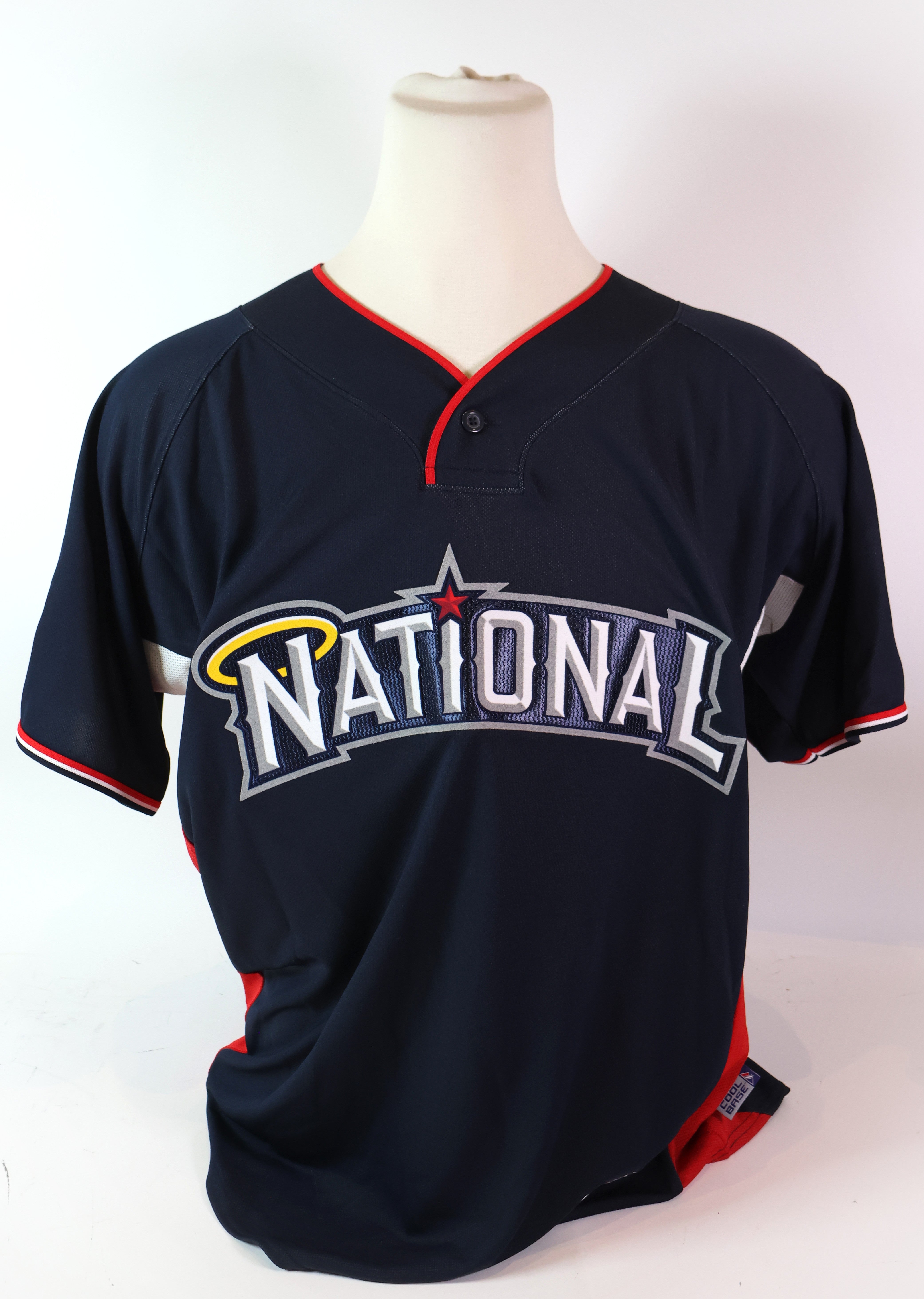 Ubaldo Jimenez Autographed Majestic 2010 MLB All-Star Jersey (Size L) JSA COA