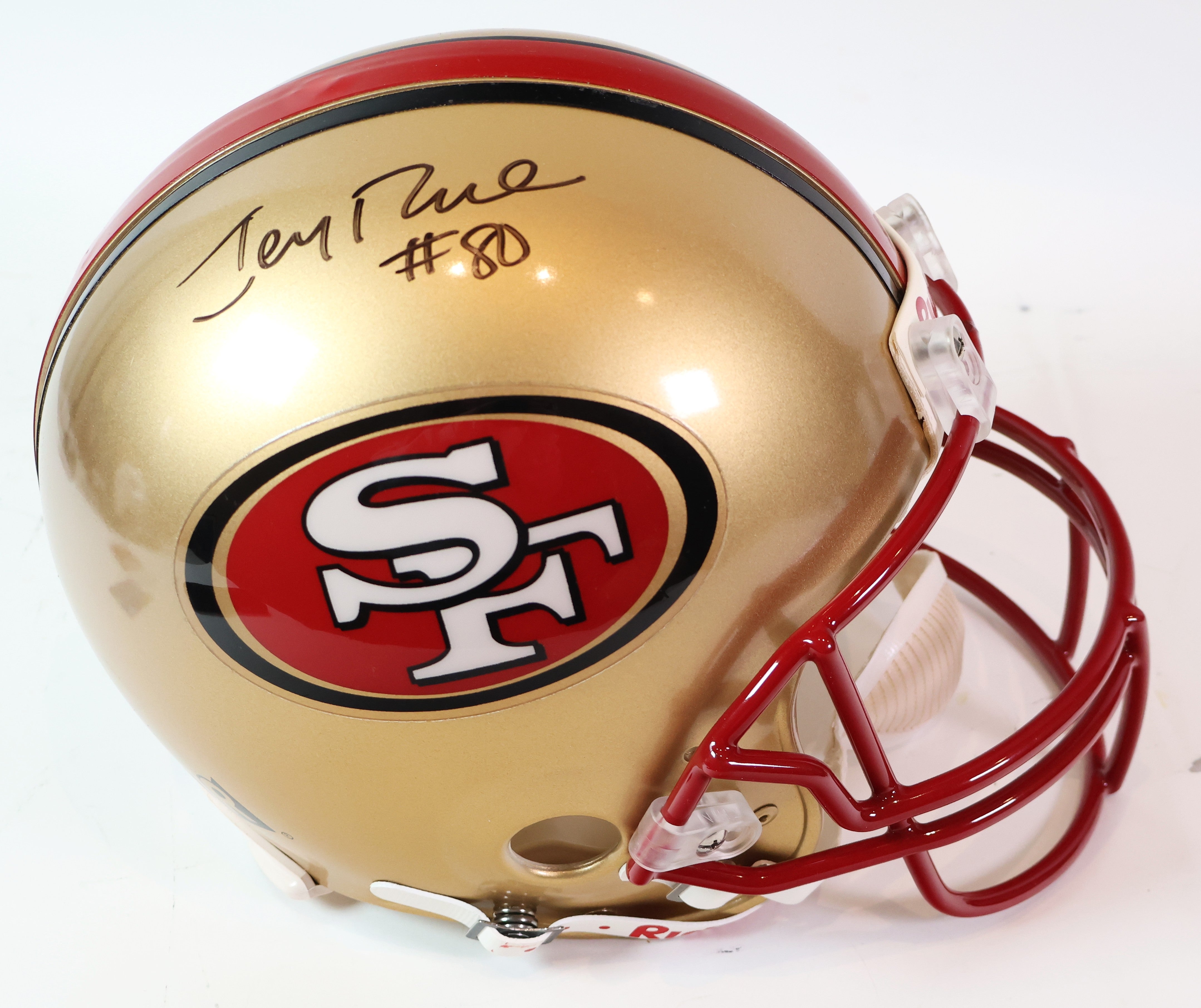 Jerry Rice Autographed San Francisco 49ers Pro Helmet JSA COA