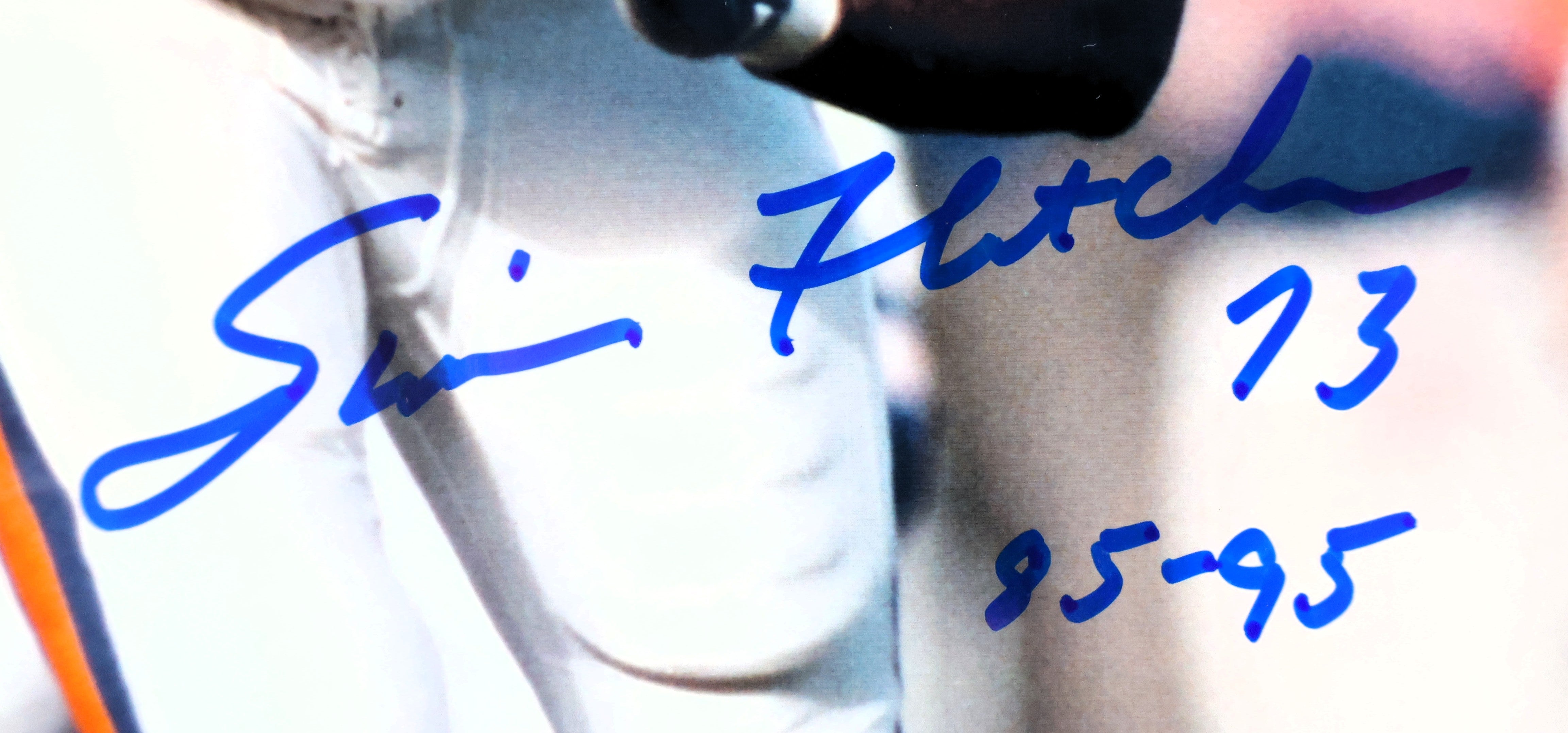 Simon Fletcher Autographed 8x10 Photo JSA COA