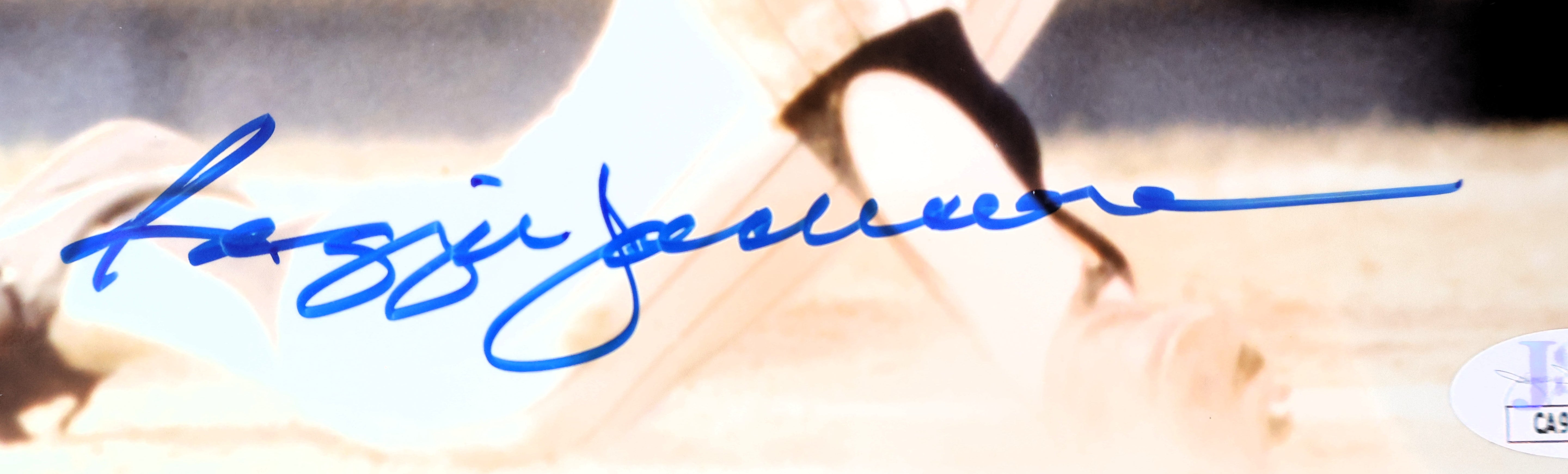 Reggie Jackson Autographed New York Yankees 8x10 Photo JSA COA