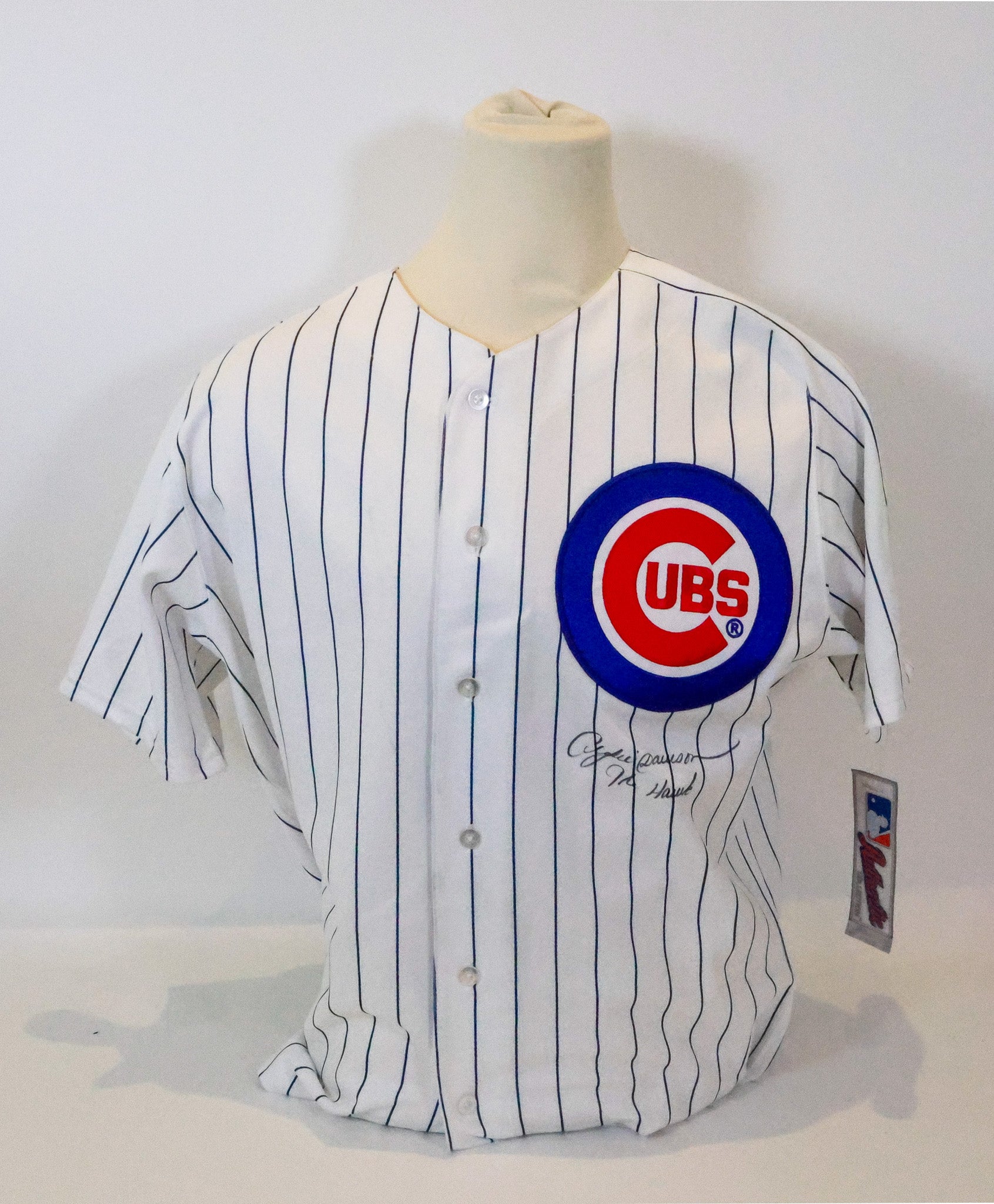Andre Dawson Chicago Cubs Autographed Jersey - MLB and JSA COAs