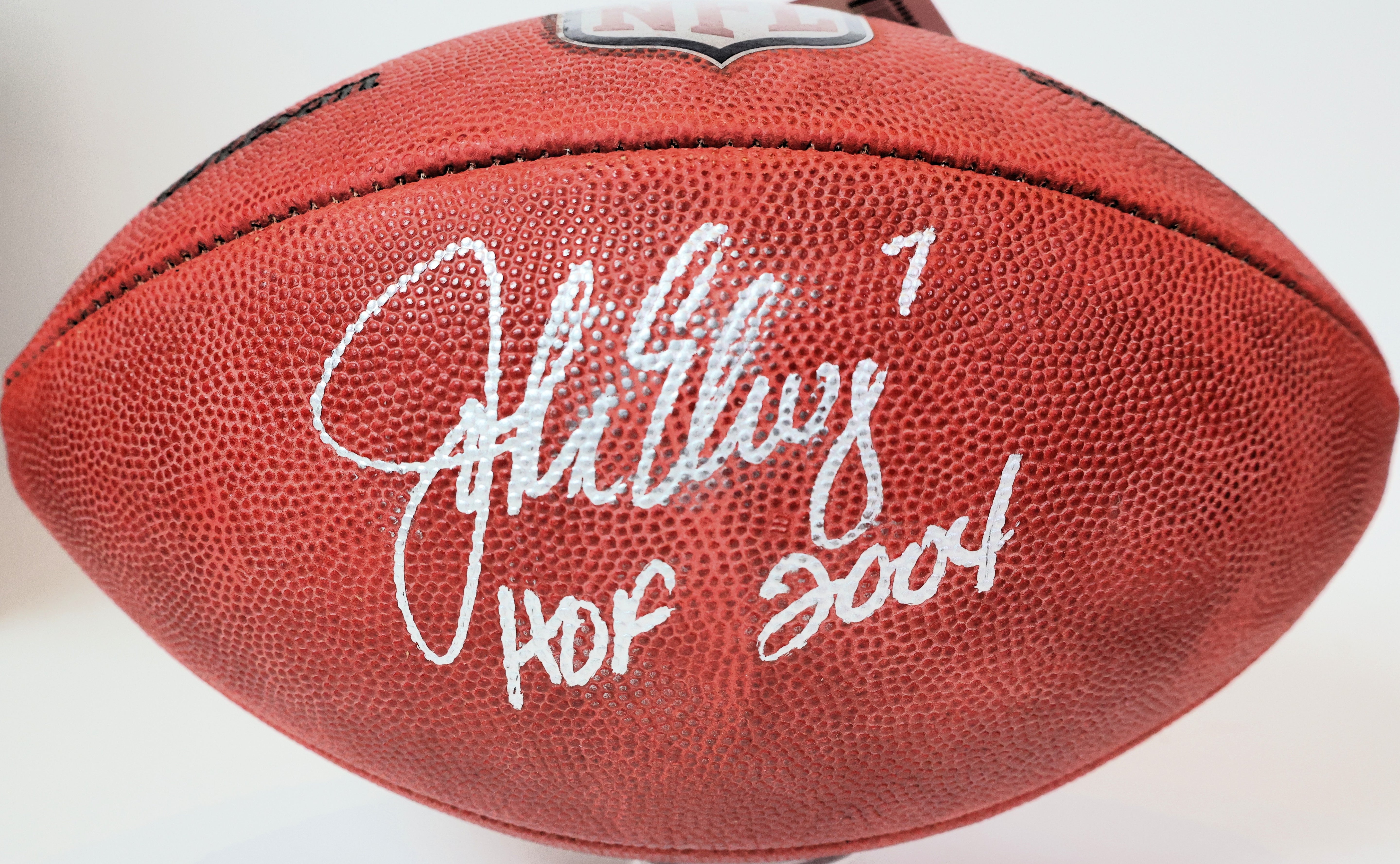 John Elway Autographed Denver Broncos "The Duke" NFL Game Ball Inscribed "HOF 2004" Beckett COA