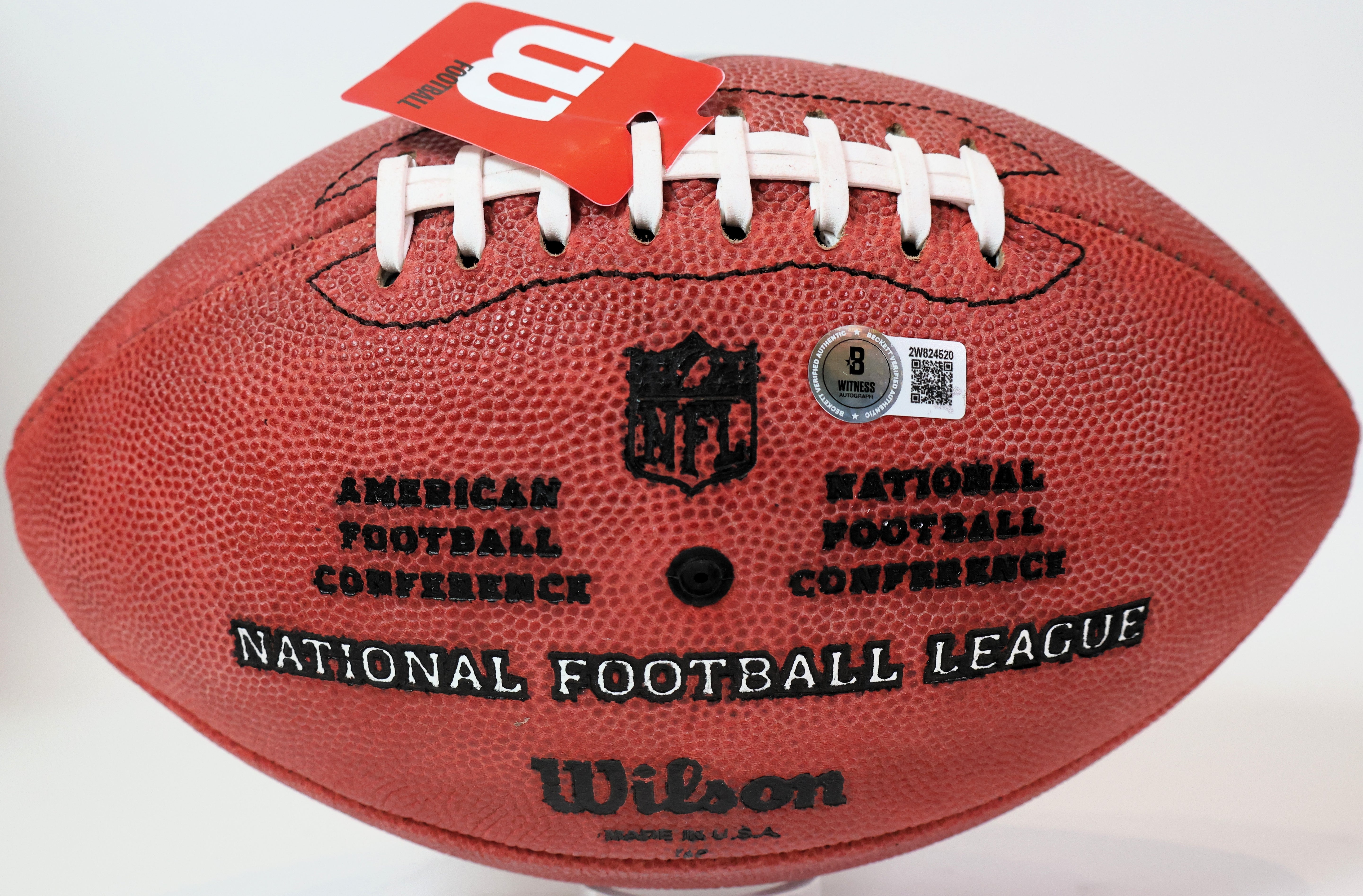 John Elway Autographed Denver Broncos "The Duke" NFL Game Ball Inscribed "HOF 2004" Beckett COA