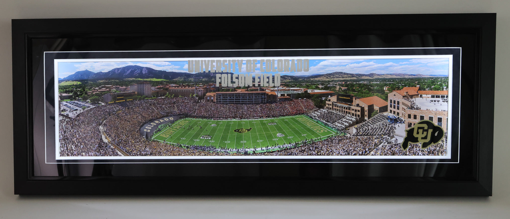 University of Colorado Folsom Field Panoramic Photo