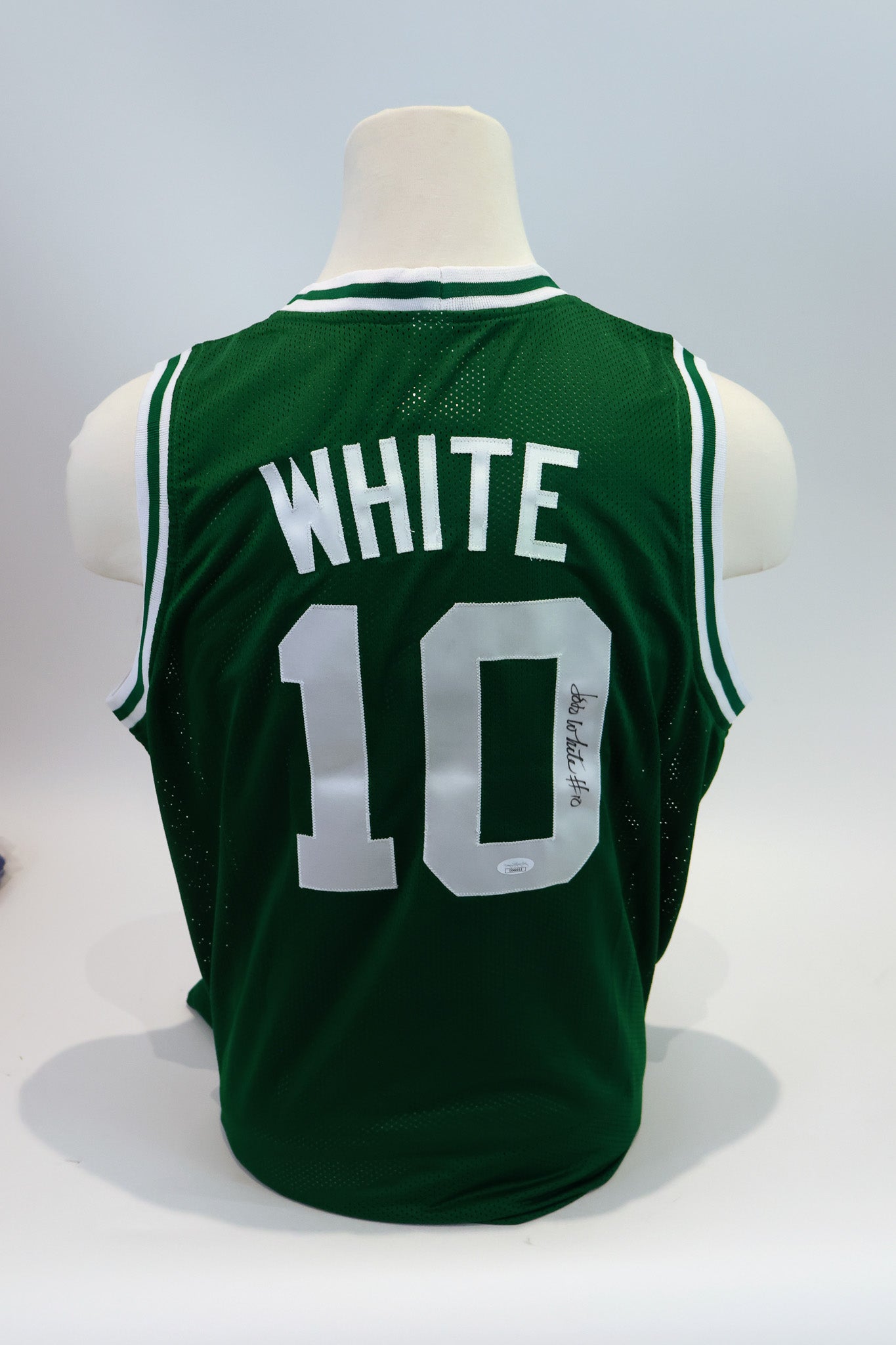 JoJo White Boston Celtics Autographed Jersey (JSA COA)