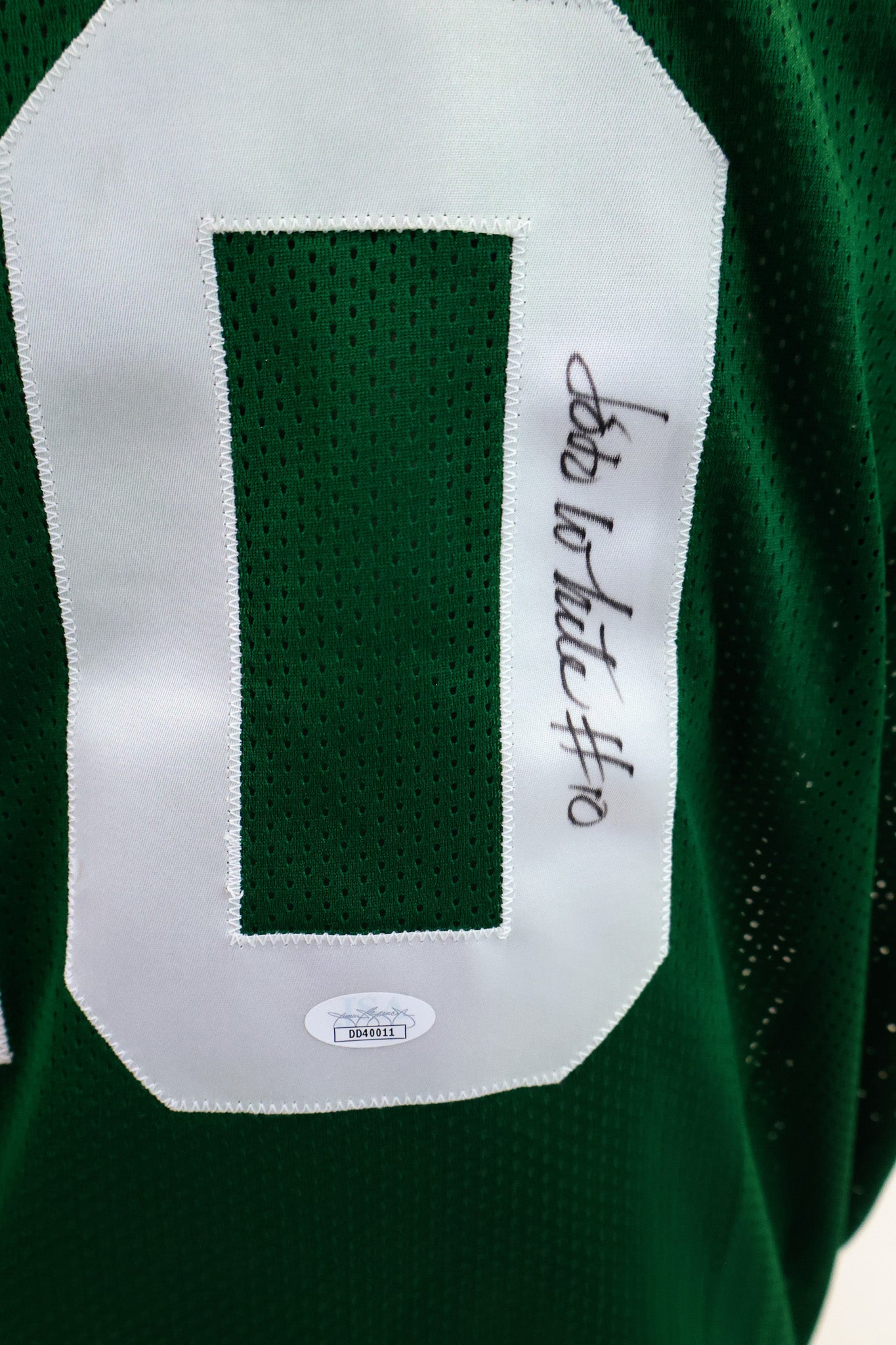 JoJo White Boston Celtics Autographed Jersey (JSA COA)