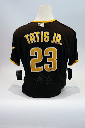 Fernando Tatis, Jr. San Diego Padres Autographed Jersey - Latitude Sports Marketing
