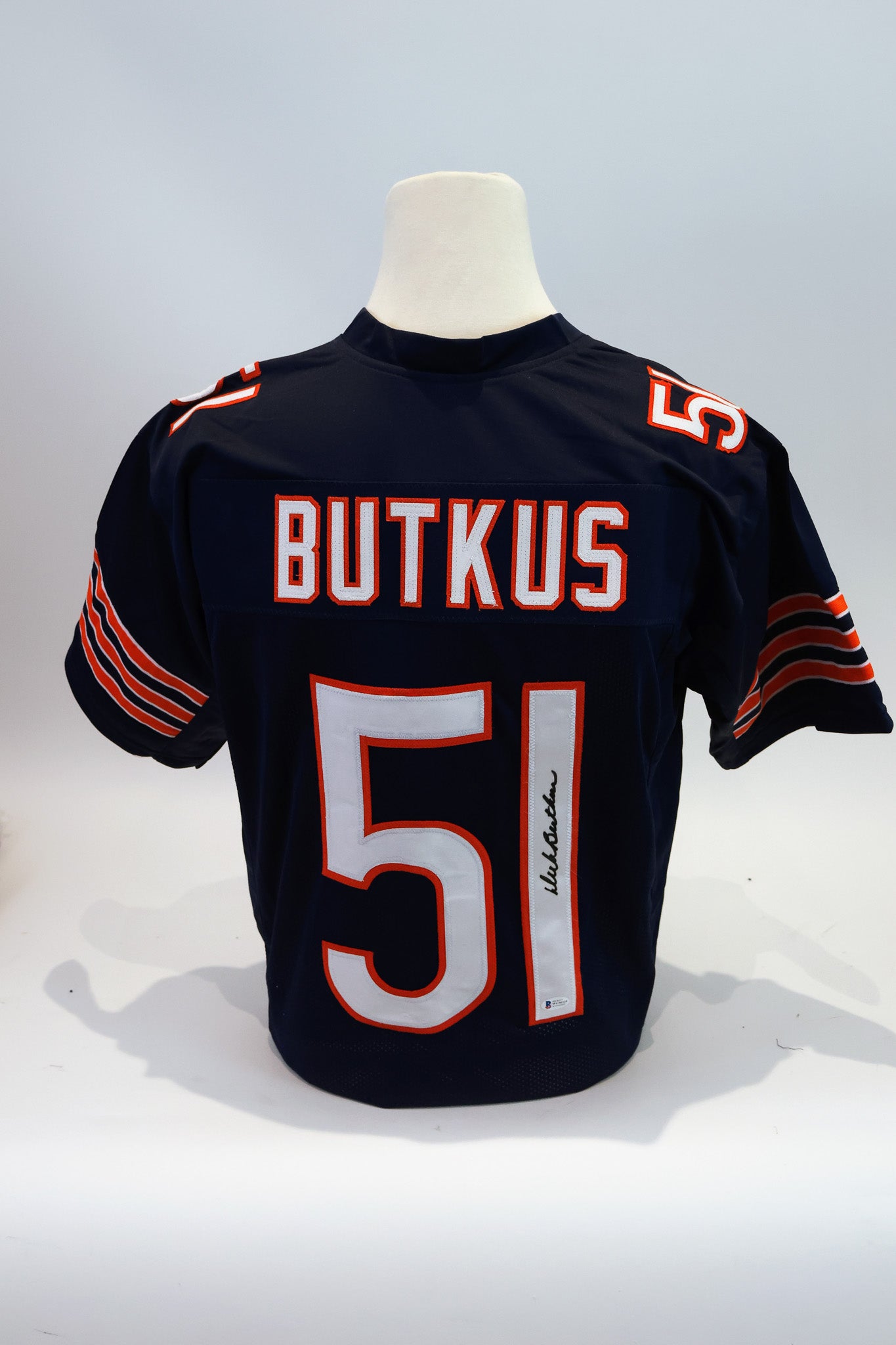 Dick Butkus Autographed Chicago Bears Jersey Beckett COA